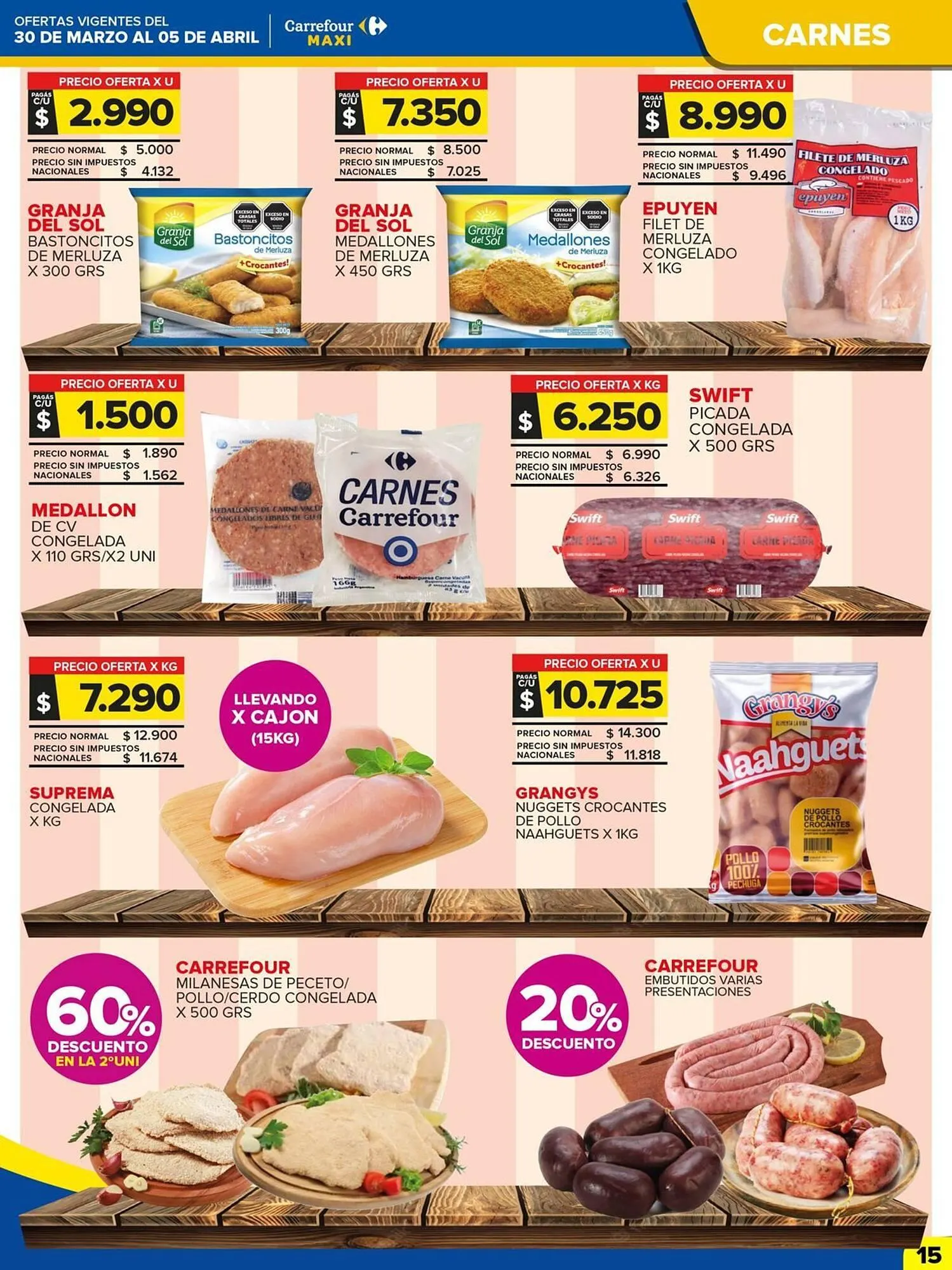 Ofertas de Folleto Carrefour Maxi 30 de marzo al 6 de abril 2026 - Página 17 del catálogo