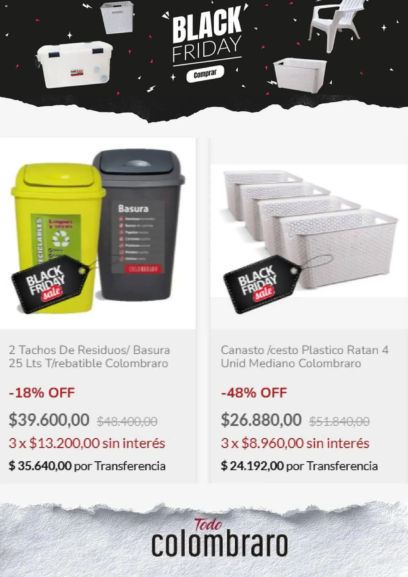 Ofertas de Catálogo Colombraro 28 de noviembre al 1 de diciembre 2025 - Página 3 del catálogo