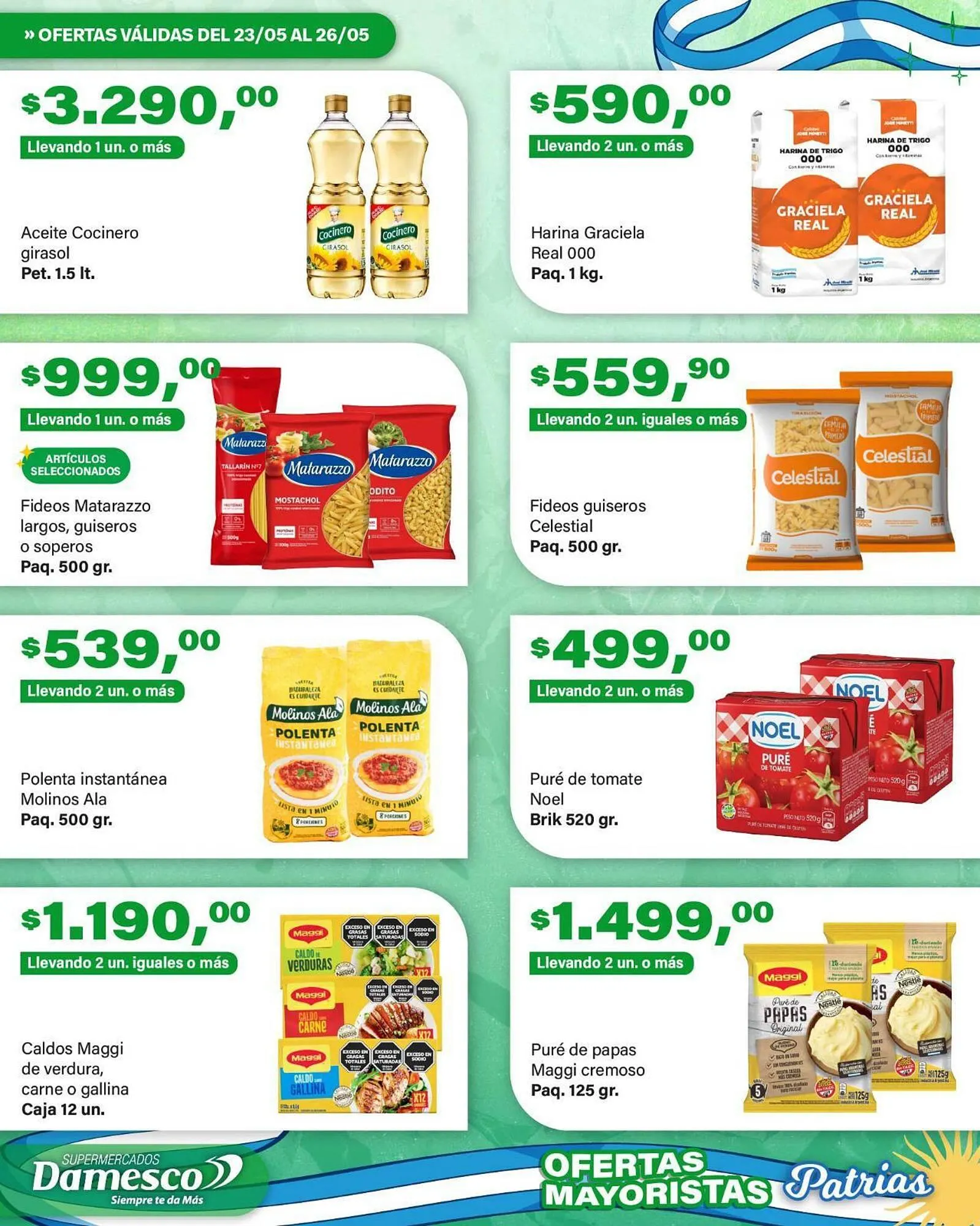 Ofertas de Catálogo Supermercados Damesco 23 de mayo al 26 de mayo 2025 - Página 2 del catálogo
