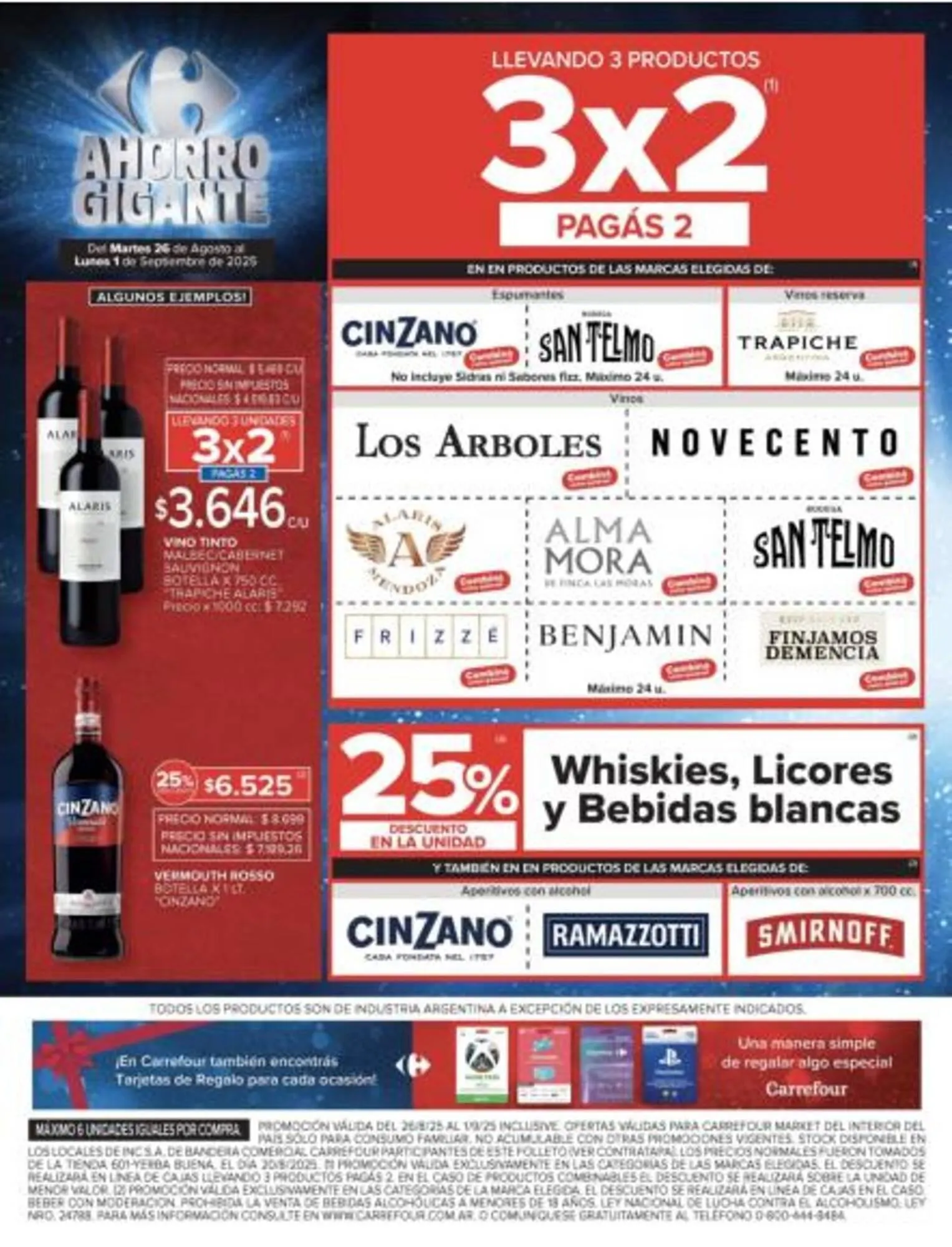 Ofertas de Catálogo Carrefour 26 de agosto al 1 de septiembre 2025 - Página 40 del catálogo