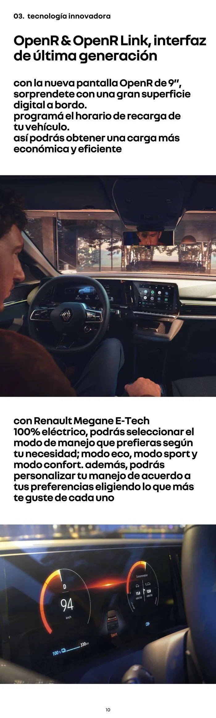 Ofertas de Renault Megane E-Tech 100% Eléctrico 23 de mayo al 23 de mayo 2025 - Página 10 del catálogo