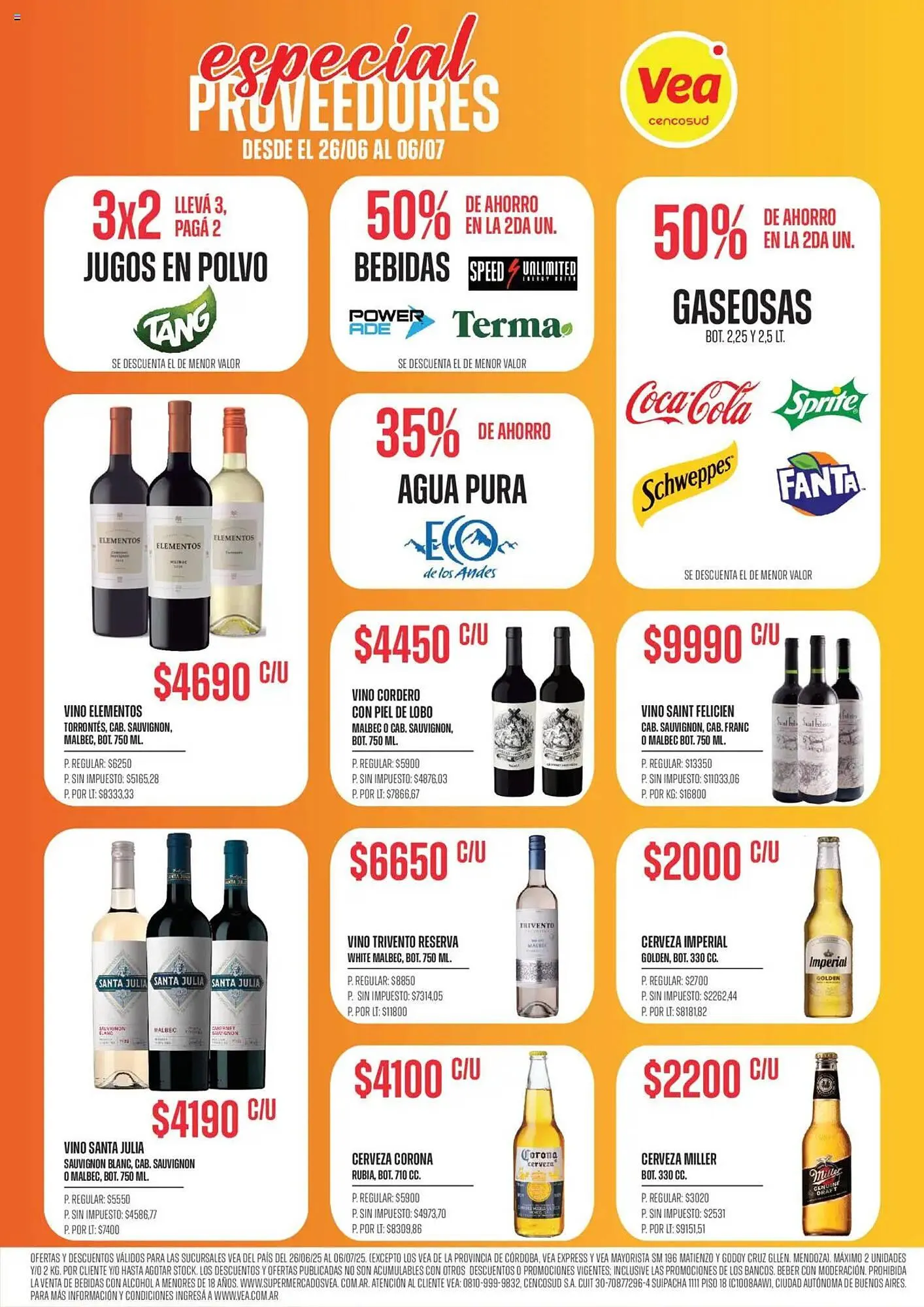 Ofertas de Catálogo Supermercados Vea 26 de junio al 6 de julio 2025 - Página 5 del catálogo