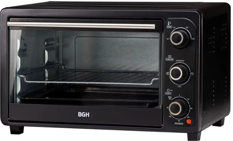 HORNO ELÉCTRICO GRILL BHE17M20 16 LTS 1200 W NEGRO -