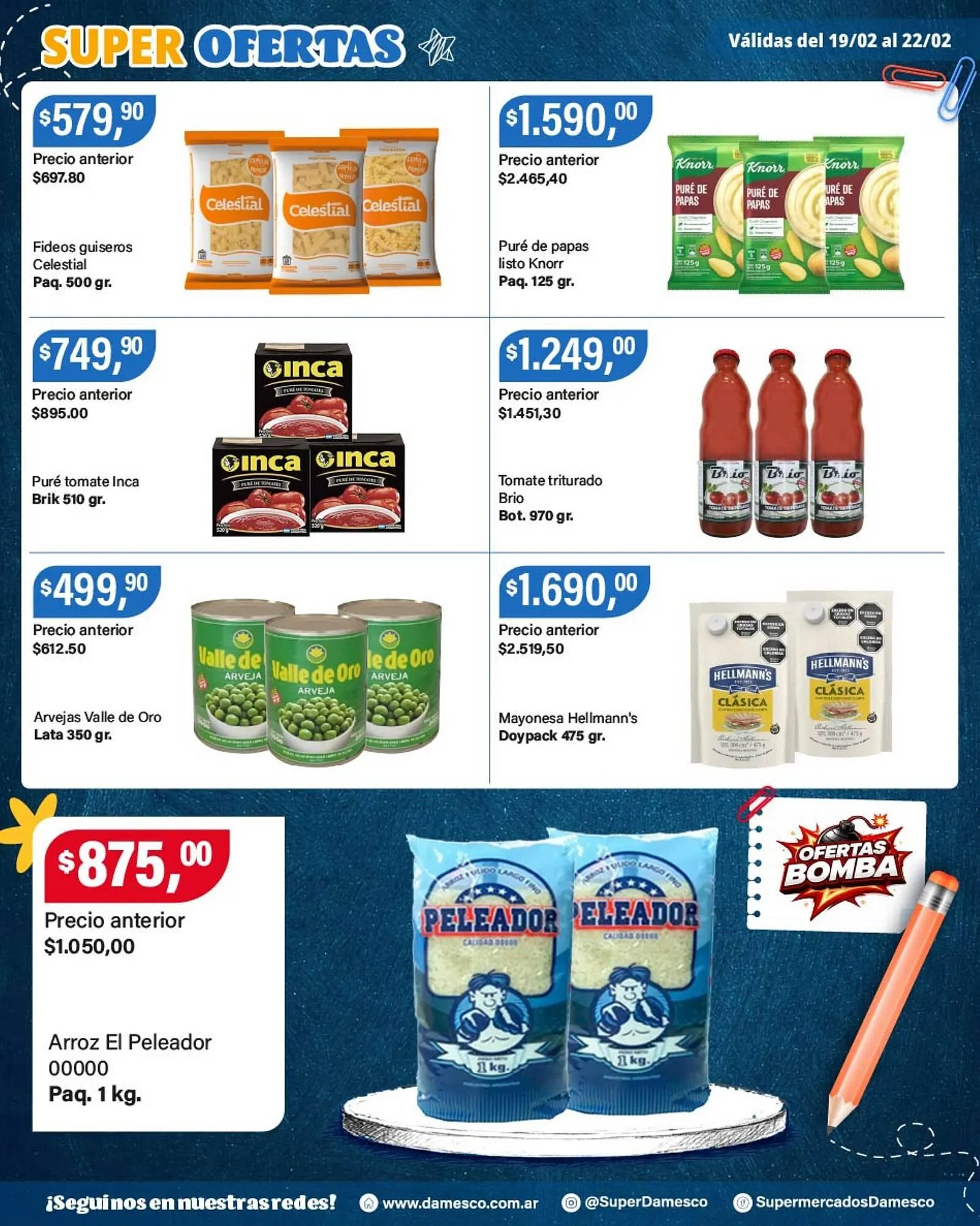 Ofertas de Catálogo Supermercados Damesco 19 de febrero al 22 de febrero 2026 - Página 3 del catálogo