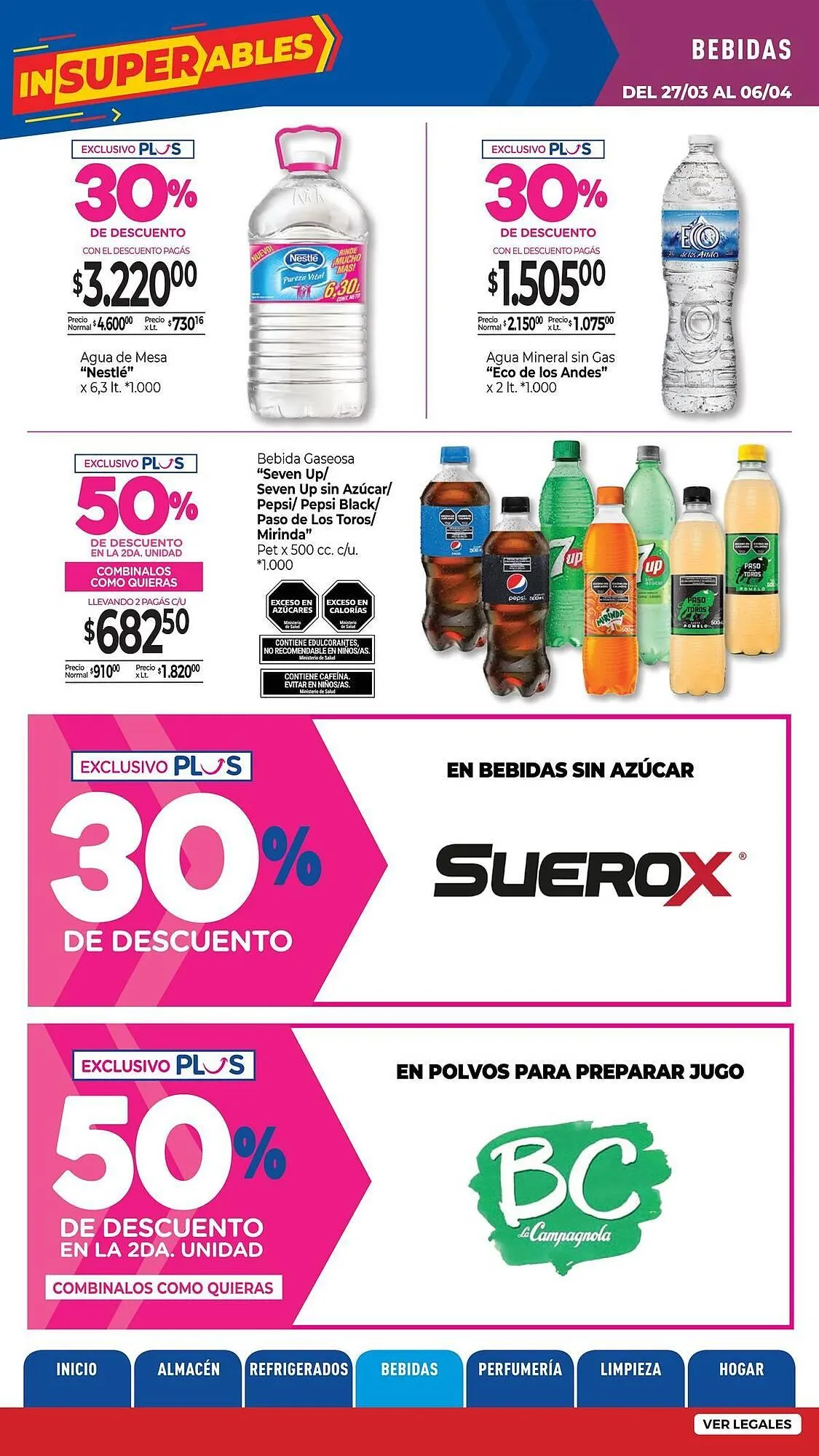 Ofertas de Catálogo La Anonima 27 de marzo al 6 de abril 2025 - Página 24 del catálogo