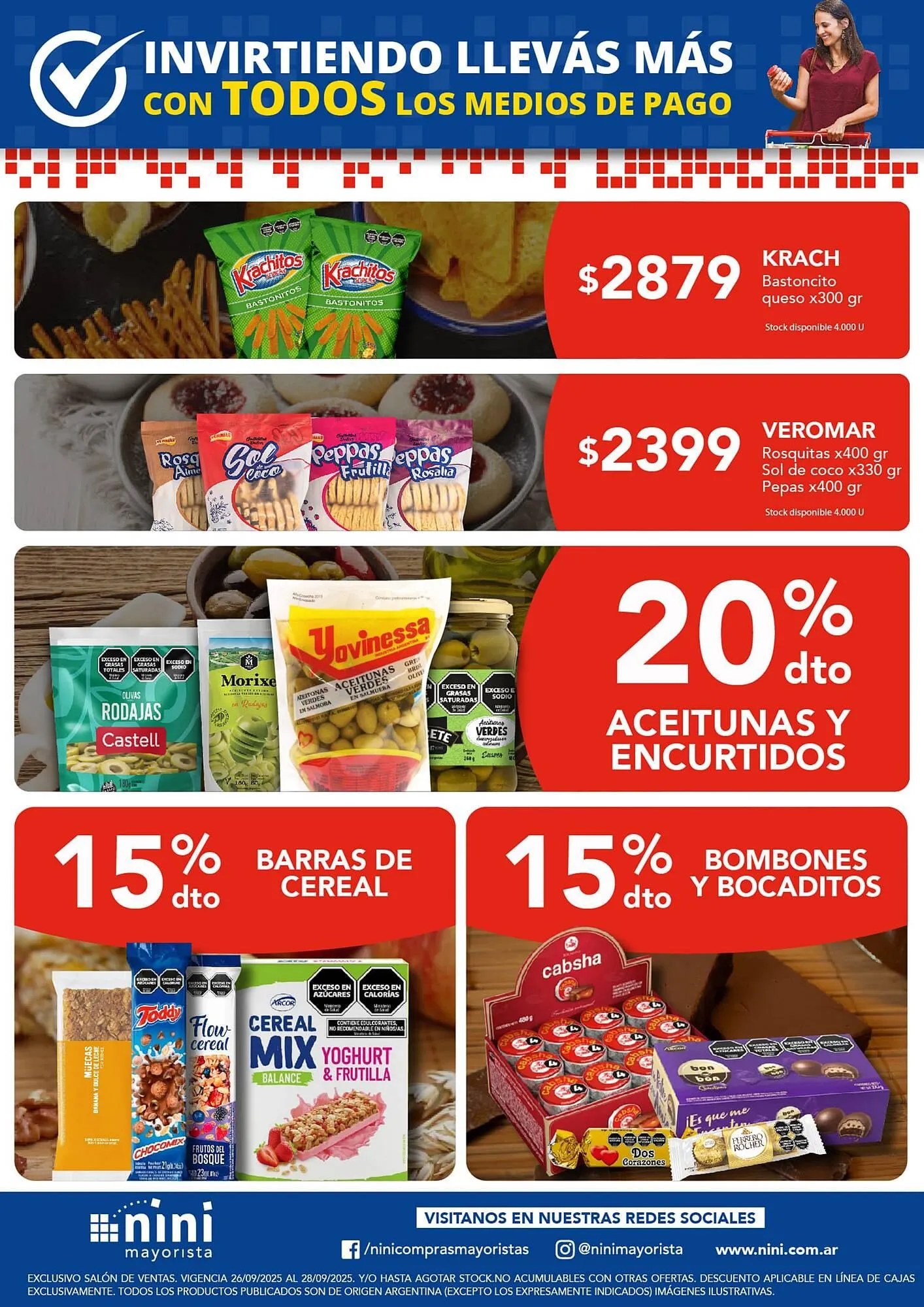 Ofertas de Catálogo Nini Mayorista 27 de septiembre al 28 de septiembre 2025 - Página 3 del catálogo