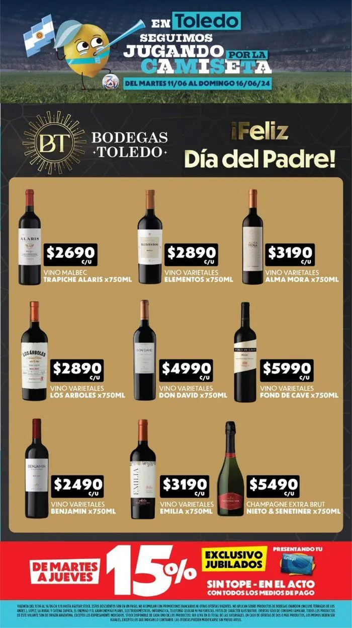 Ofertas de Catálogo Supermercados Toledo 11 de junio al 16 de junio 2024 - Página 10 del catálogo