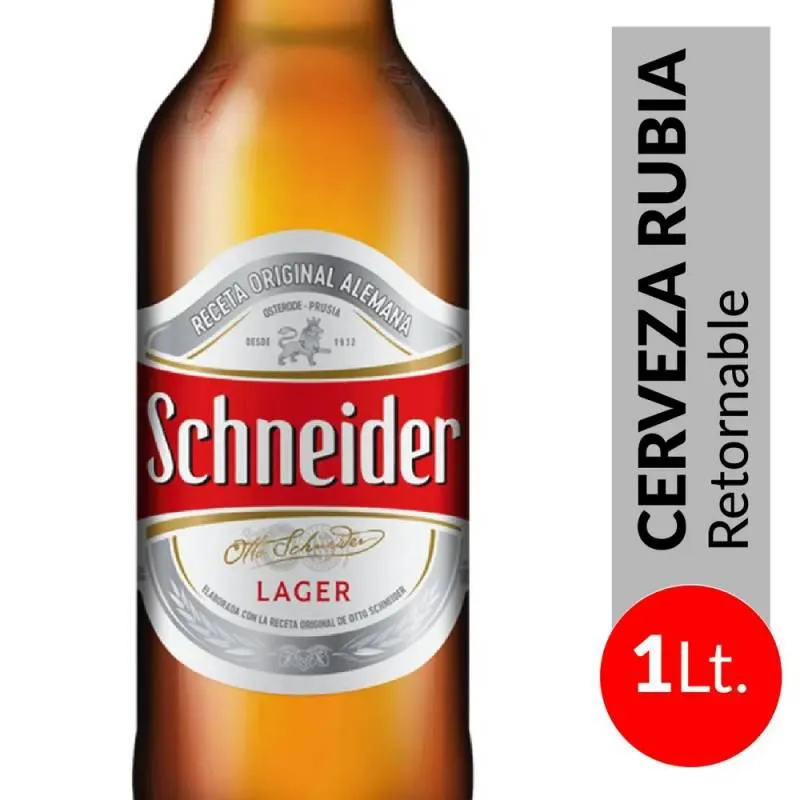 Cerveza Schneider Retornable x 1 lt.