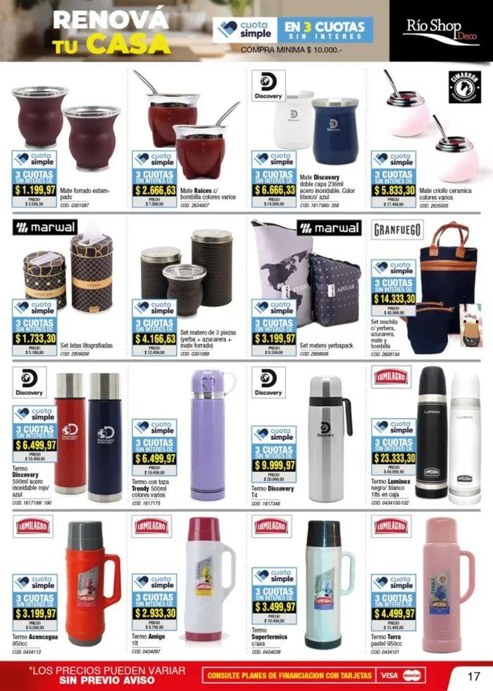 Ofertas de Ofertas Rio Shop Deco 20 de agosto al 3 de septiembre 2024 - Página 8 del catálogo