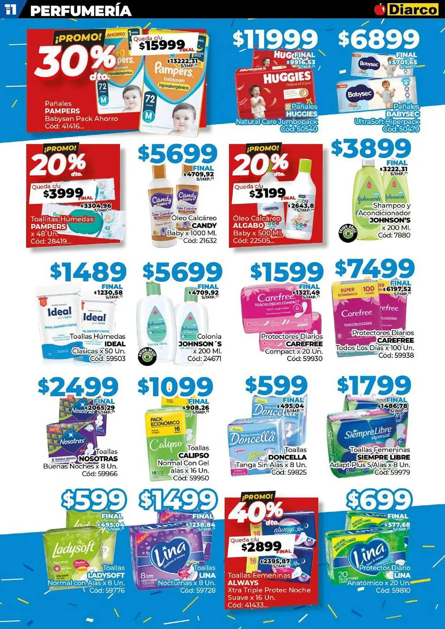 Ofertas de Catálogo Diarco 23 de junio al 27 de junio 2025 - Página 11 del catálogo