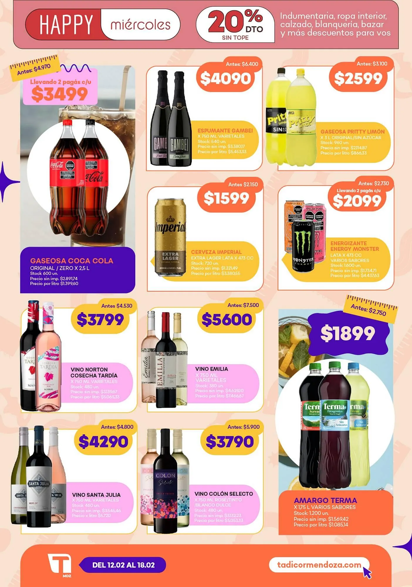 Ofertas de Catálogo Supermercados Tadicor 11 de febrero al 18 de febrero 2026 - Página 5 del catálogo