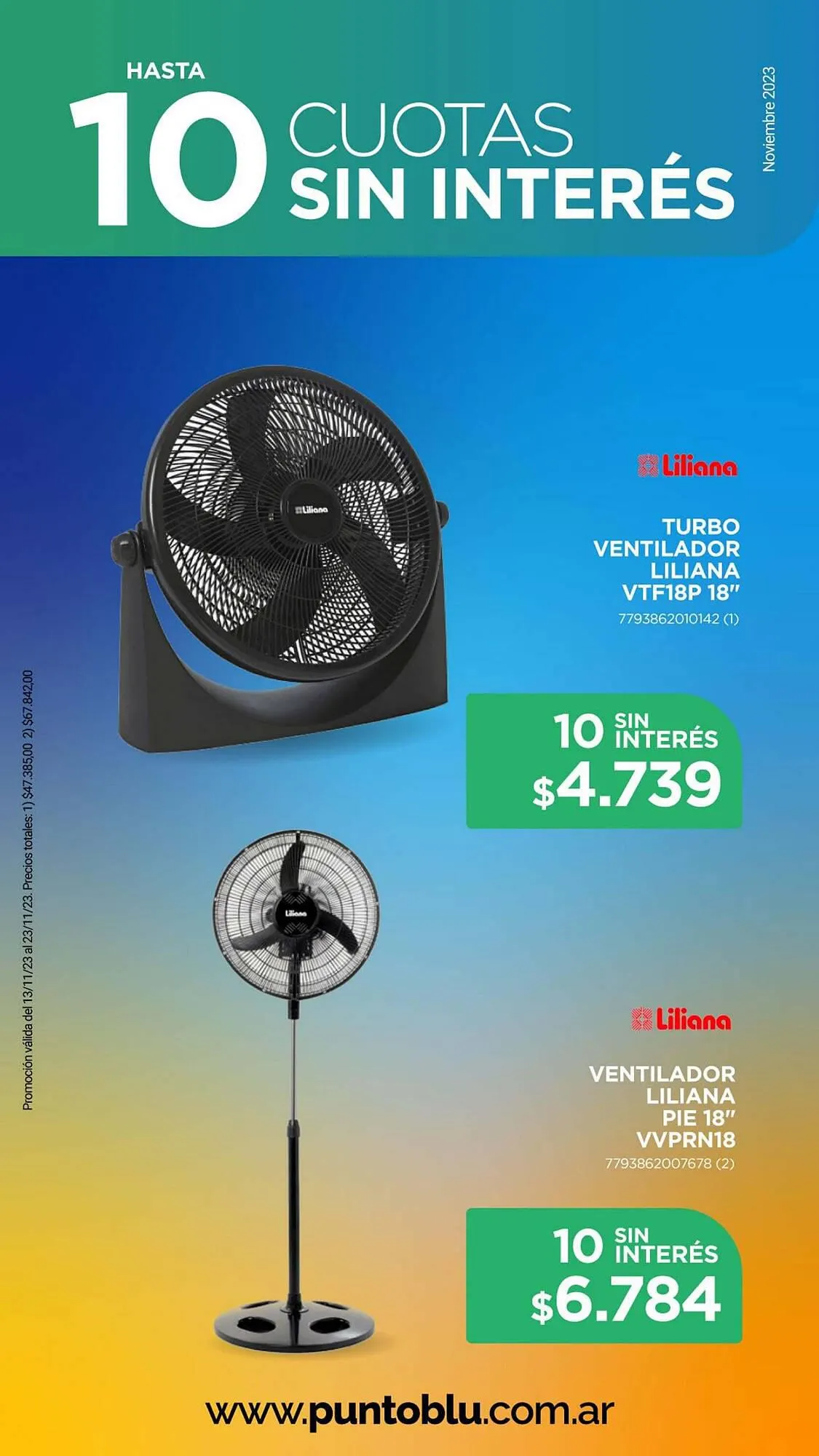 Ofertas de Catálogo Punto Blu 17 de noviembre al 23 de noviembre 2023 - Página 13 del catálogo