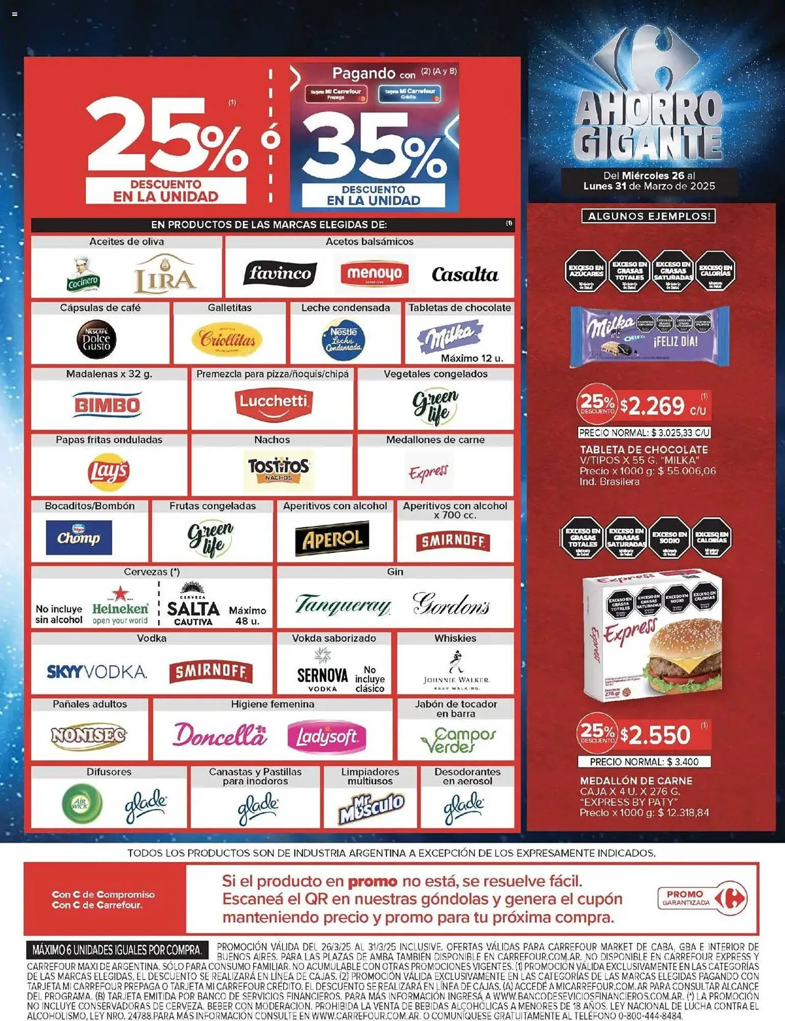 Ofertas de Catálogo Carrefour Market 26 de marzo al 31 de marzo 2025 - Página 7 del catálogo