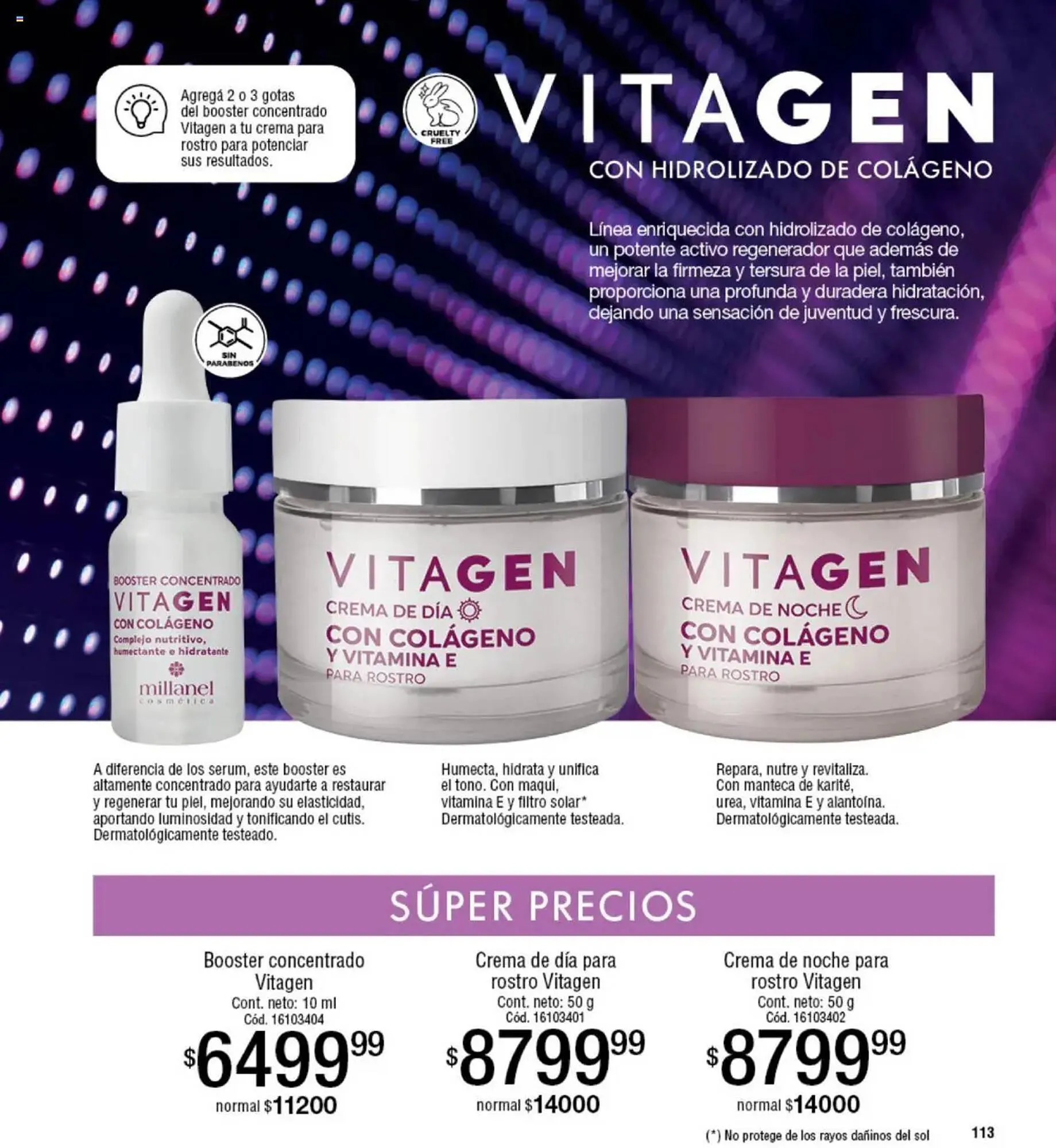 Ofertas de Catálogo Millanel Cosmética 21 de julio al 18 de agosto 2025 - Página 113 del catálogo