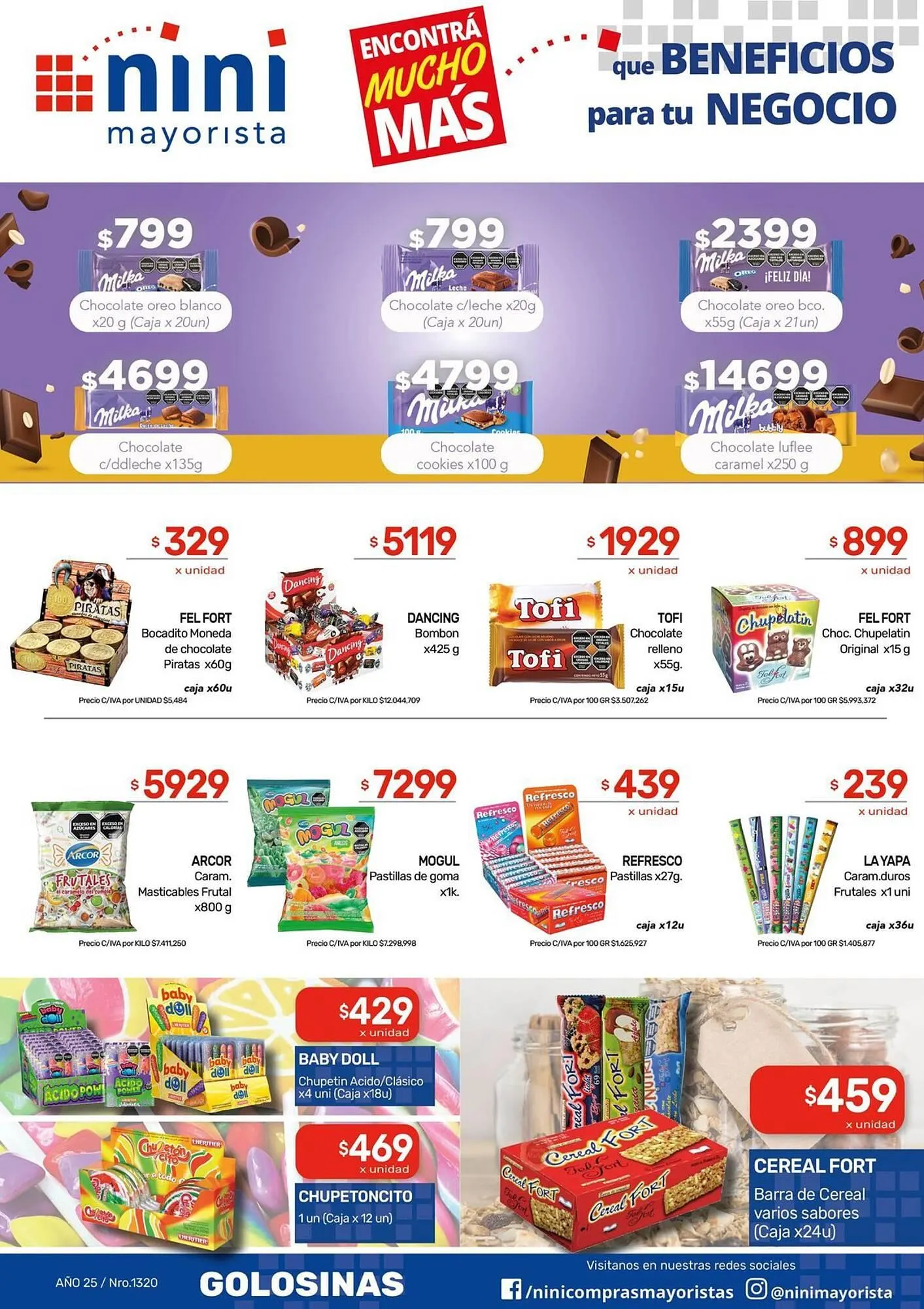 Ofertas de Catálogo Nini Mayorista 11 de agosto al 17 de agosto 2025 - Página 28 del catálogo