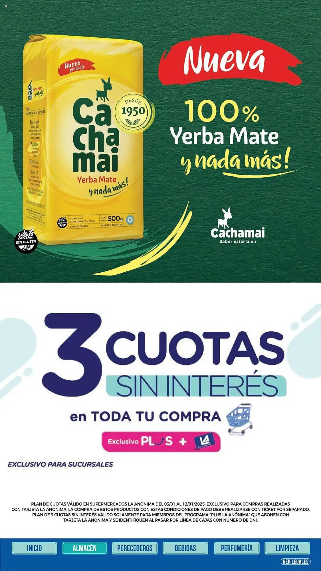 Ofertas de Catálogo La Anonima 3 de enero al 12 de enero 2025 - Página 10 del catálogo