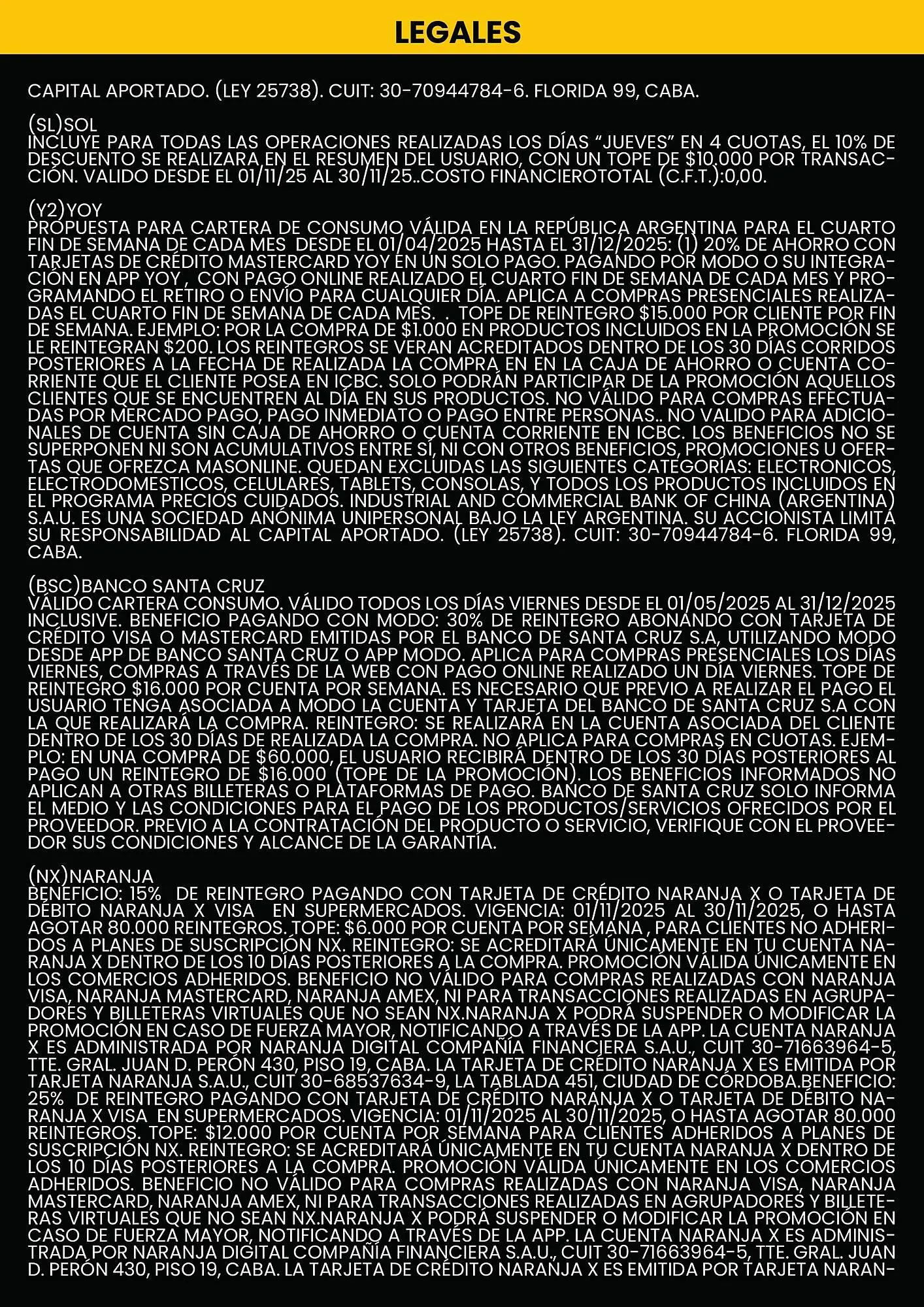 Ofertas de Catálogo Changomas 6 de noviembre al 30 de noviembre 2025 - Página 12 del catálogo