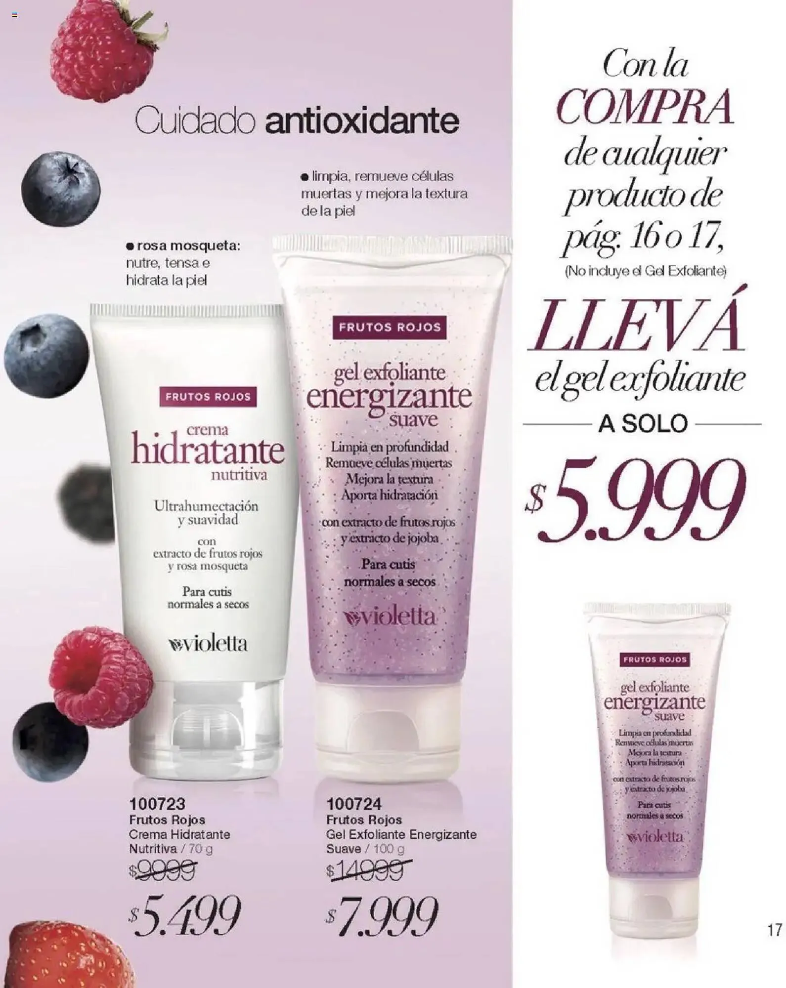 Ofertas de Catálogo Violetta Cosméticos 16 de mayo al 2 de junio 2025 - Página 17 del catálogo