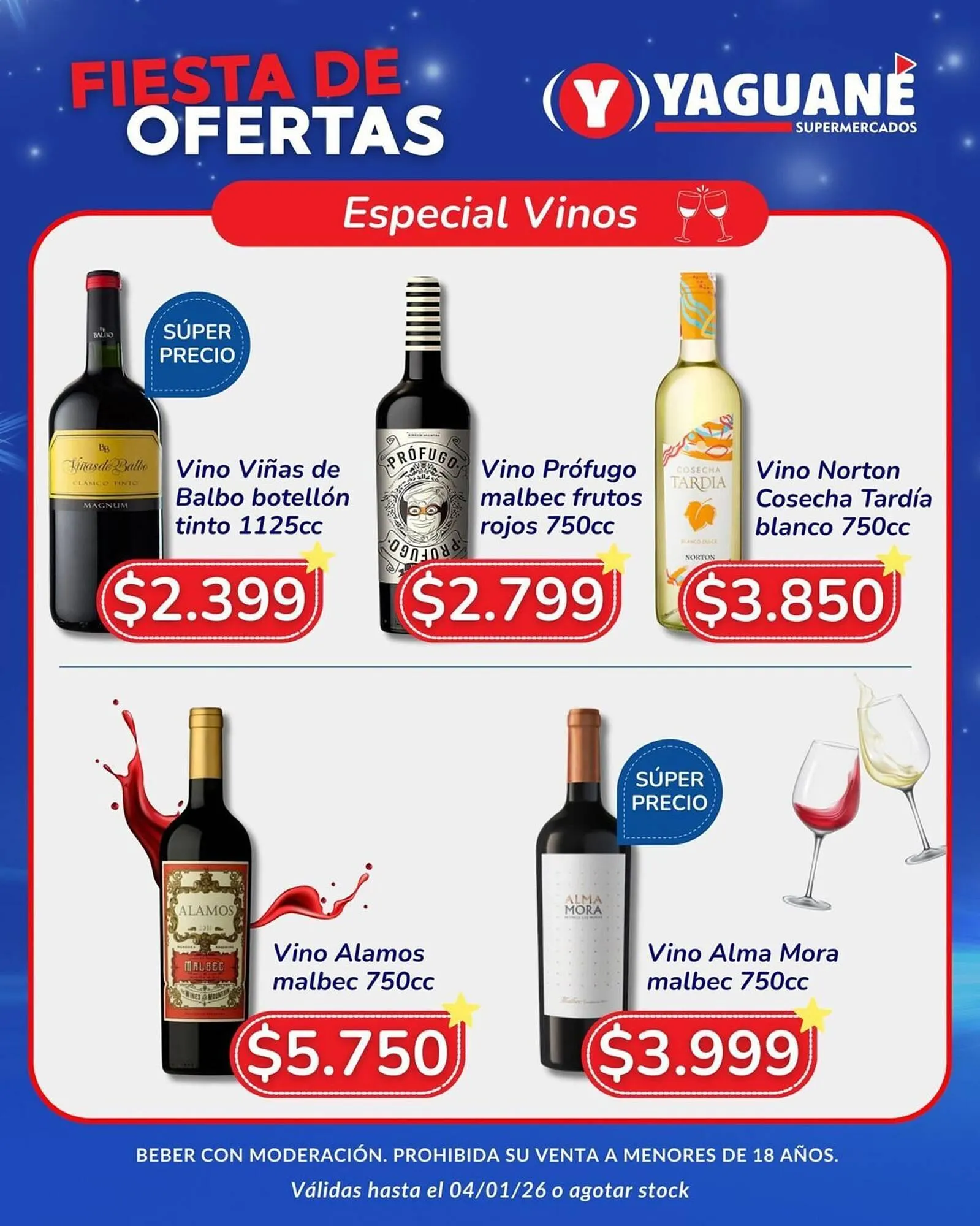 Ofertas de Catálogo Yaguane Supermercados 20 de diciembre al 4 de enero 2026 - Página 7 del catálogo