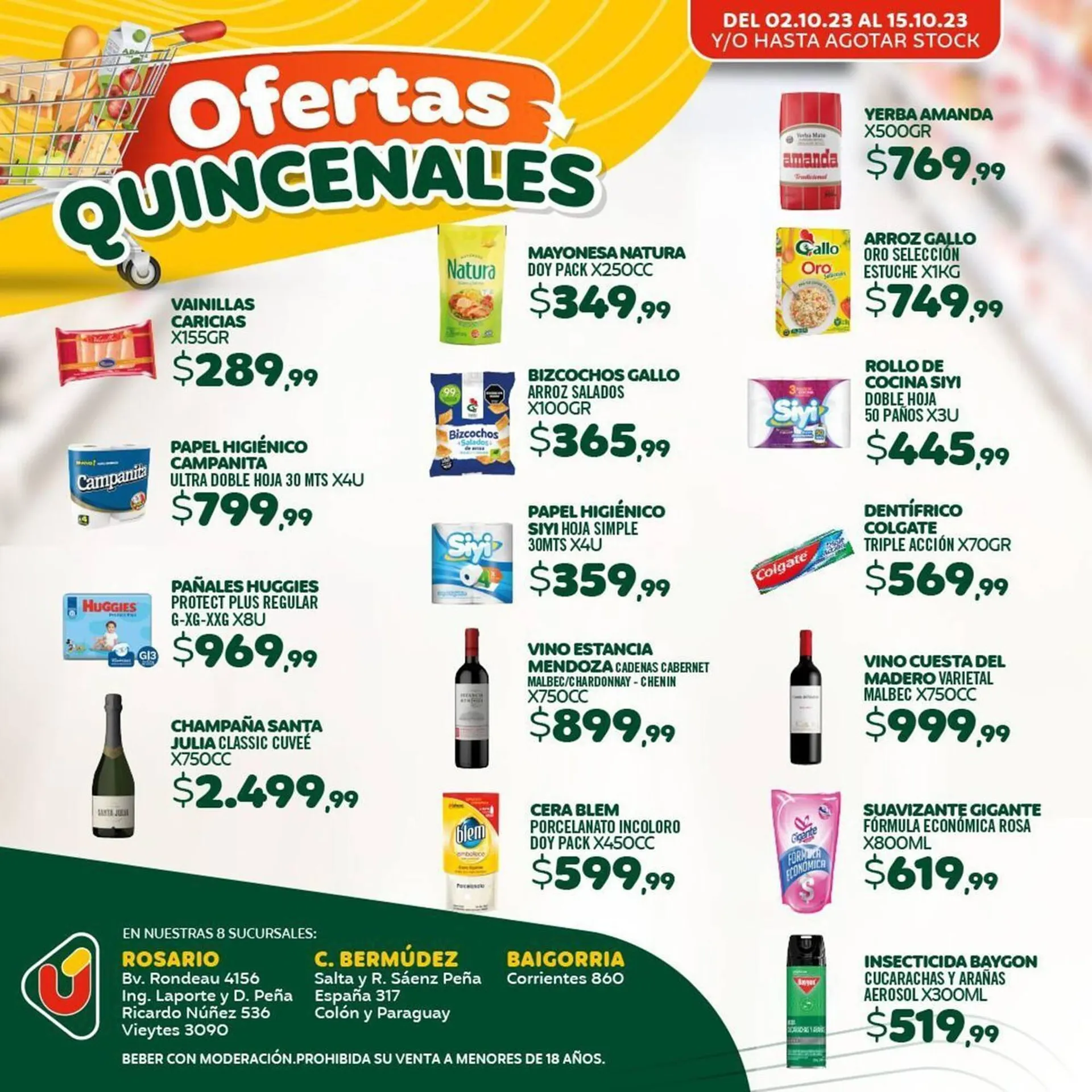 Ofertas de Catálogo Unico Supermercados 4 de octubre al 15 de octubre 2023 - Página 3 del catálogo