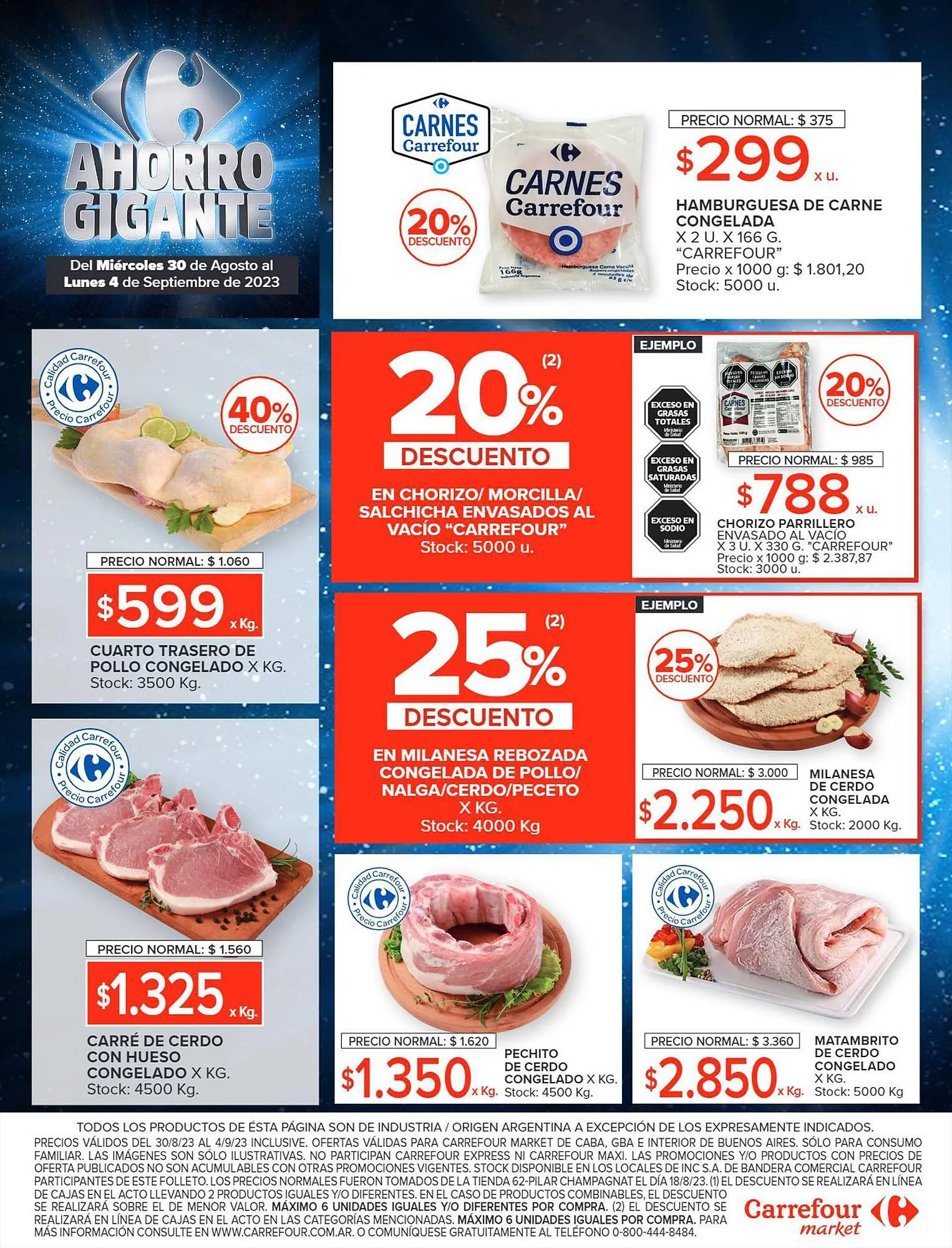 Ofertas de Catálogo Carrefour Market 30 de agosto al 4 de septiembre 2023 - Página 7 del catálogo