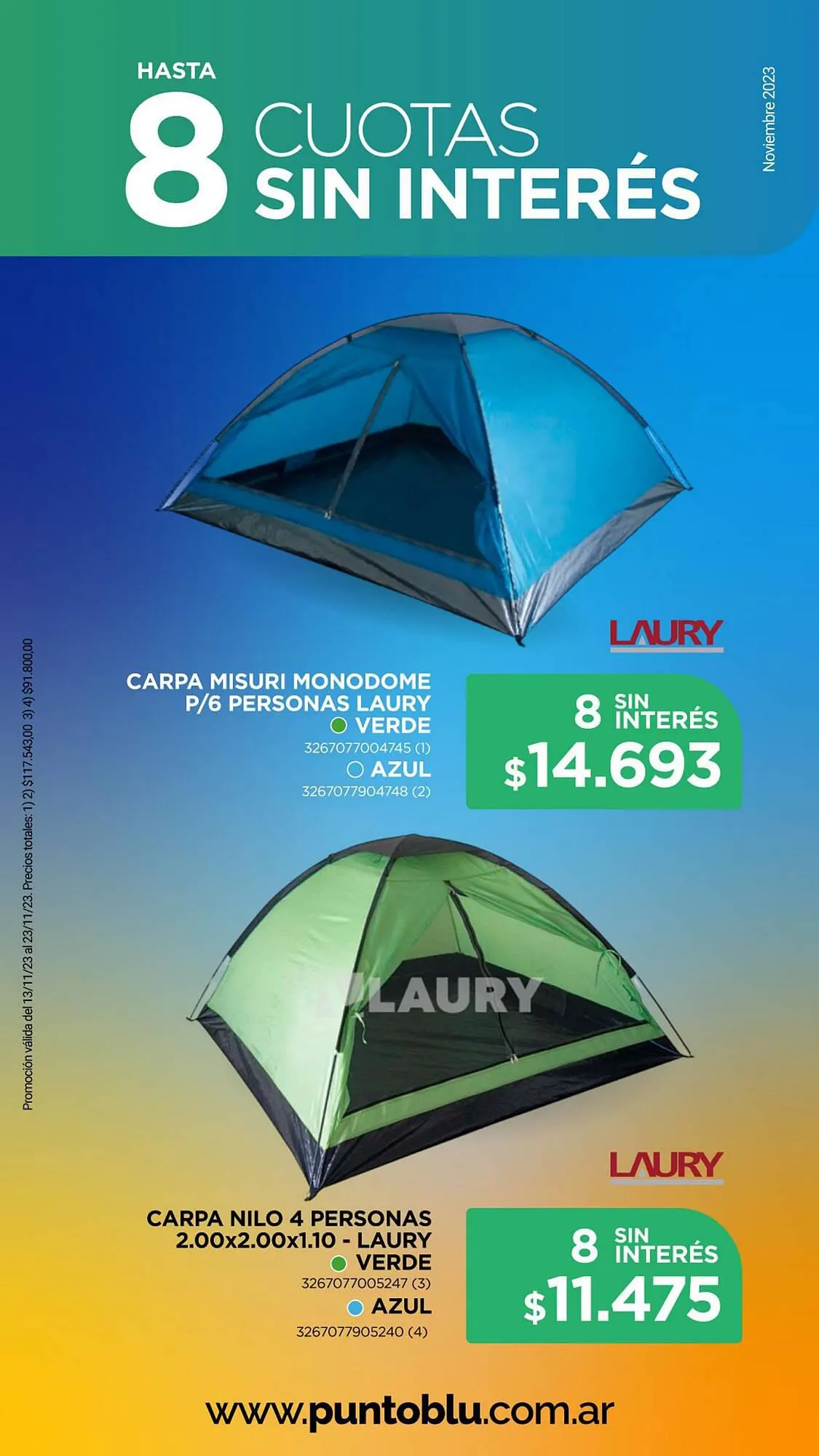 Ofertas de Catálogo Punto Blu 17 de noviembre al 23 de noviembre 2023 - Página 8 del catálogo