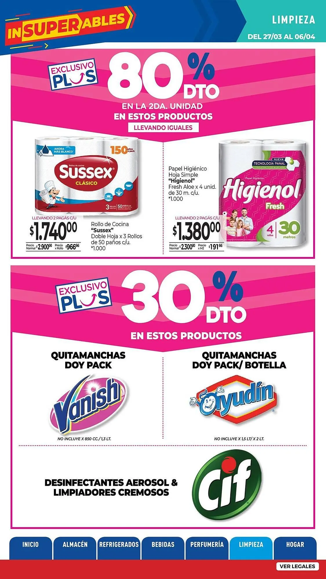 Ofertas de Catálogo La Anonima 27 de marzo al 6 de abril 2025 - Página 32 del catálogo