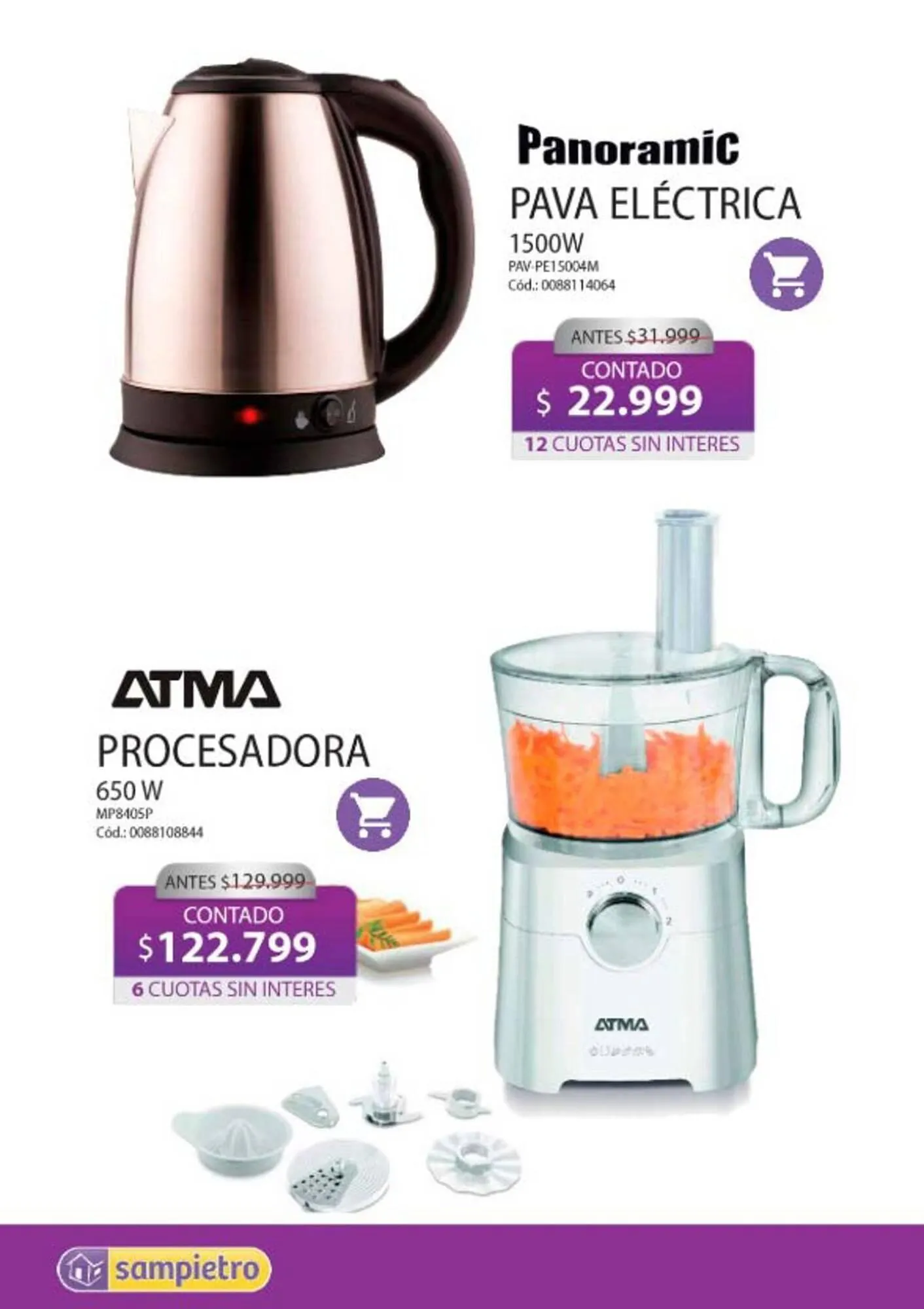 Ofertas de Catálogo Sampietro 24 de julio al 31 de julio 2025 - Página 11 del catálogo