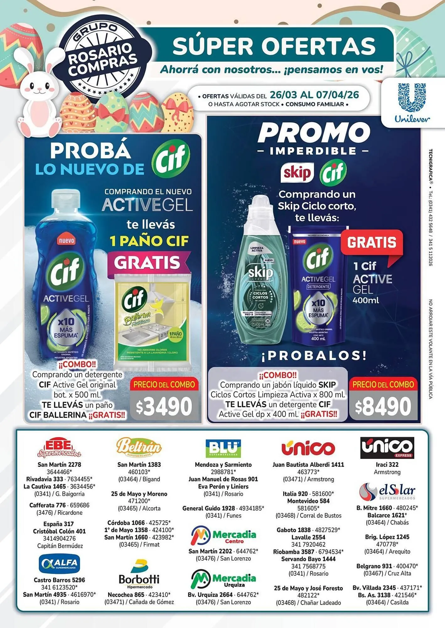 Ofertas de Catálogo Unico Supermercados 26 de marzo al 7 de abril 2026 - Página 8 del catálogo