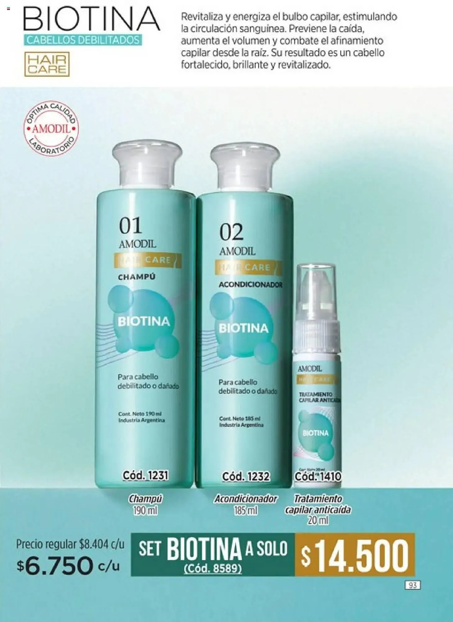 Ofertas de Catálogo Amodil 24 de marzo al 6 de abril 2025 - Página 407 del catálogo