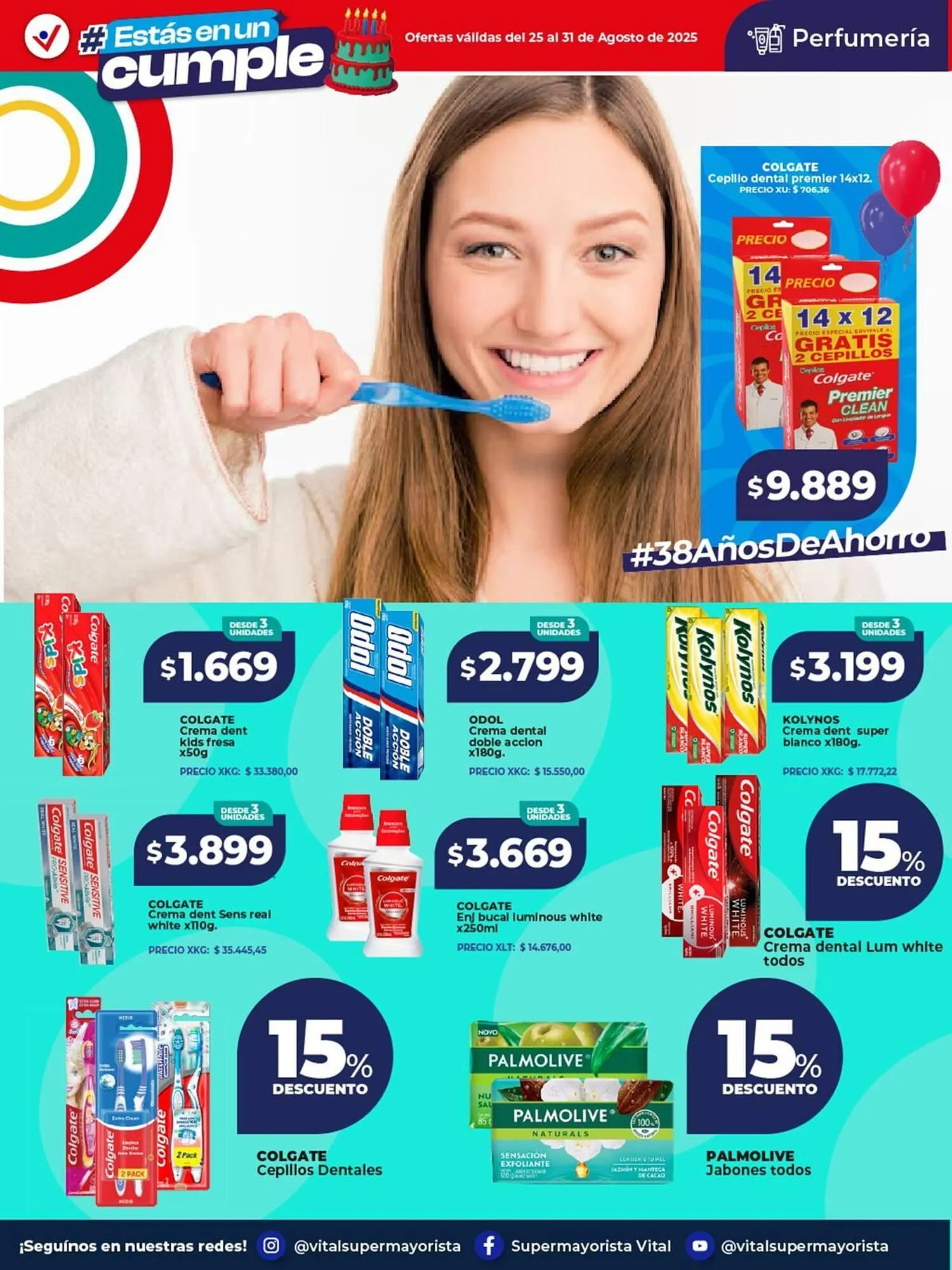 Ofertas de Catálogo Supermayorista Vital 25 de agosto al 31 de agosto 2025 - Página 5 del catálogo