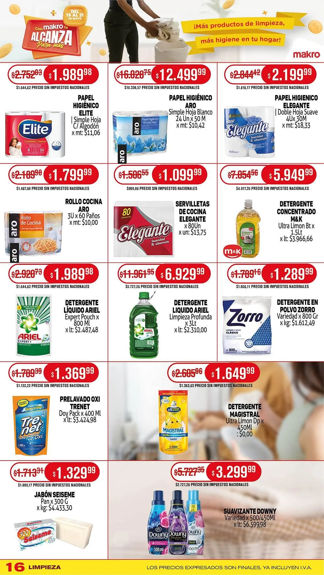 Ofertas de Catálogo Makro 22 de mayo al 29 de mayo 2025 - Página 17 del catálogo
