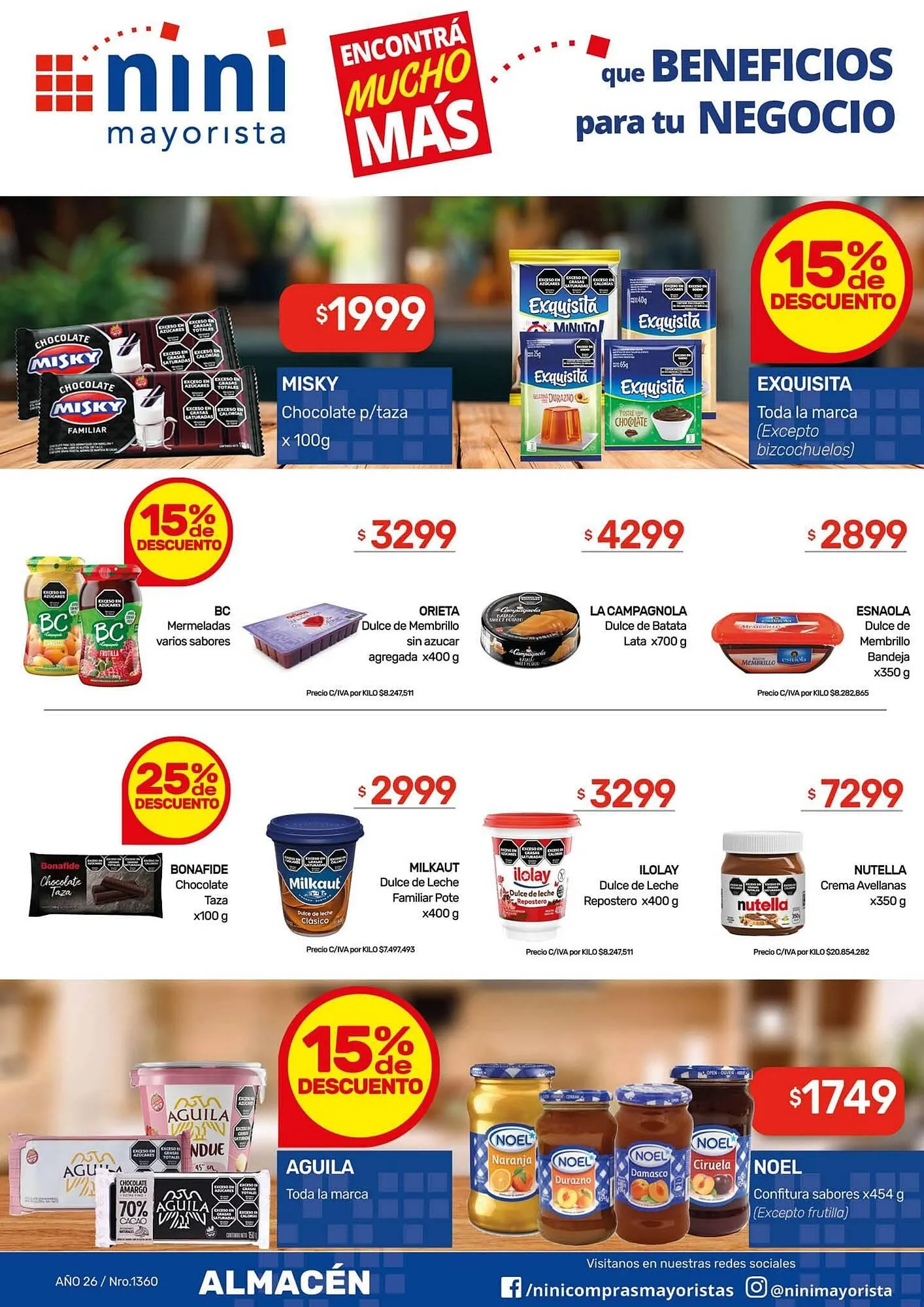 Ofertas de Catálogo Nini Mayorista 18 de mayo al 24 de mayo 2026 - Página 31 del catálogo