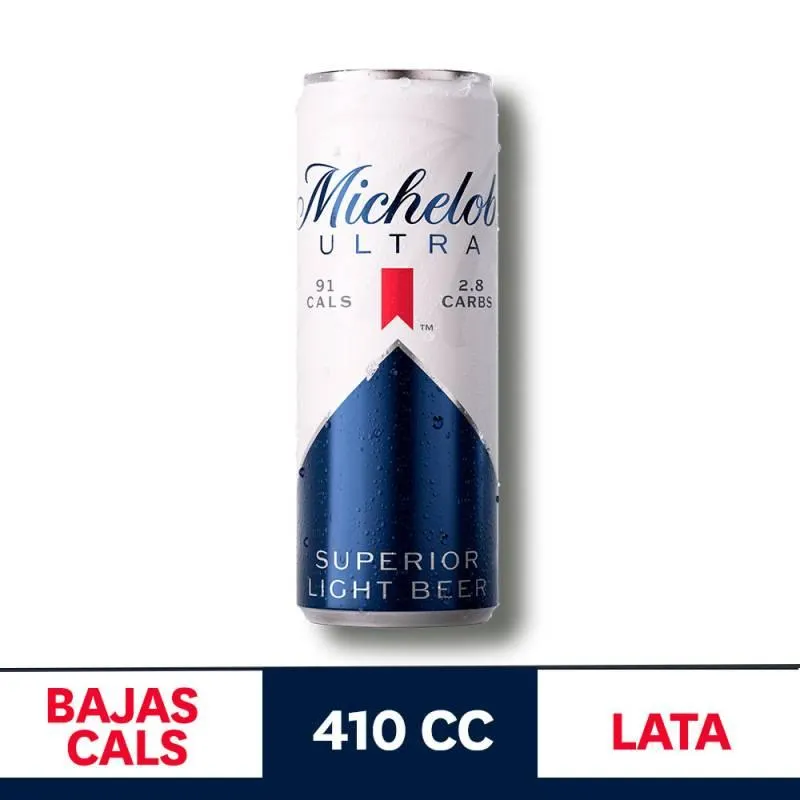 Cerveza Lata Michelob Ultra x 410 cc.