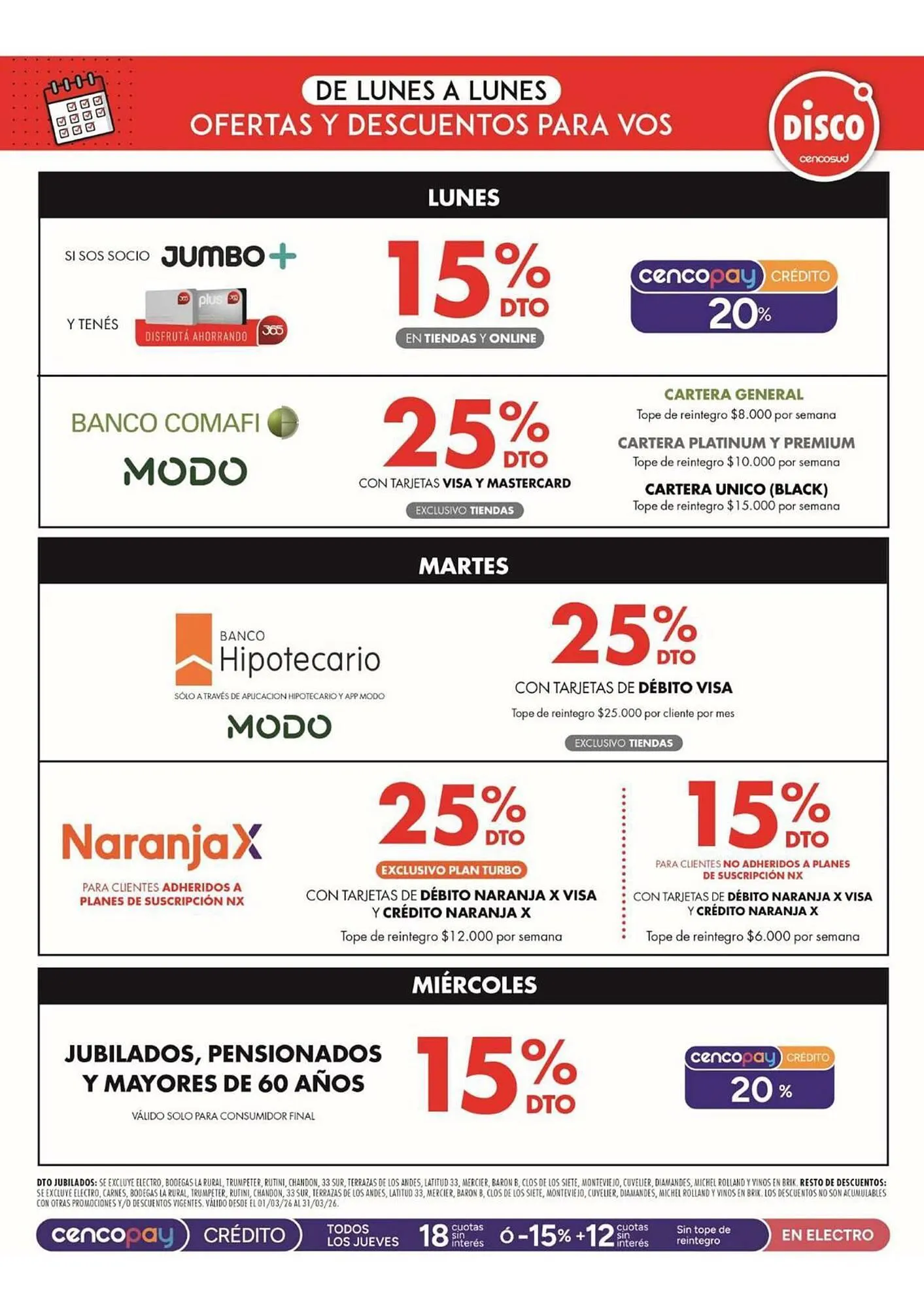 Ofertas de Folleto Disco 6 de marzo al 8 de marzo 2026 - Página 10 del catálogo