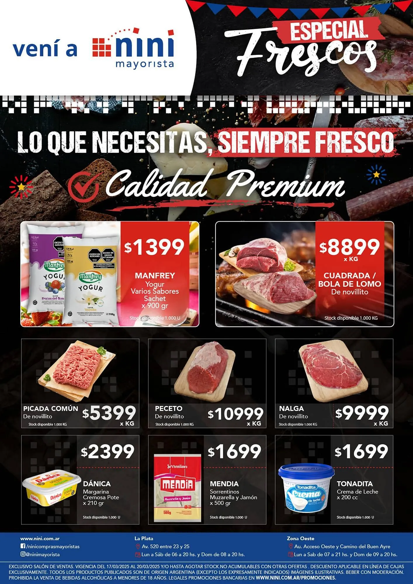 Ofertas de Catálogo Nini Mayorista 17 de marzo al 20 de marzo 2025 - Página 1 del catálogo