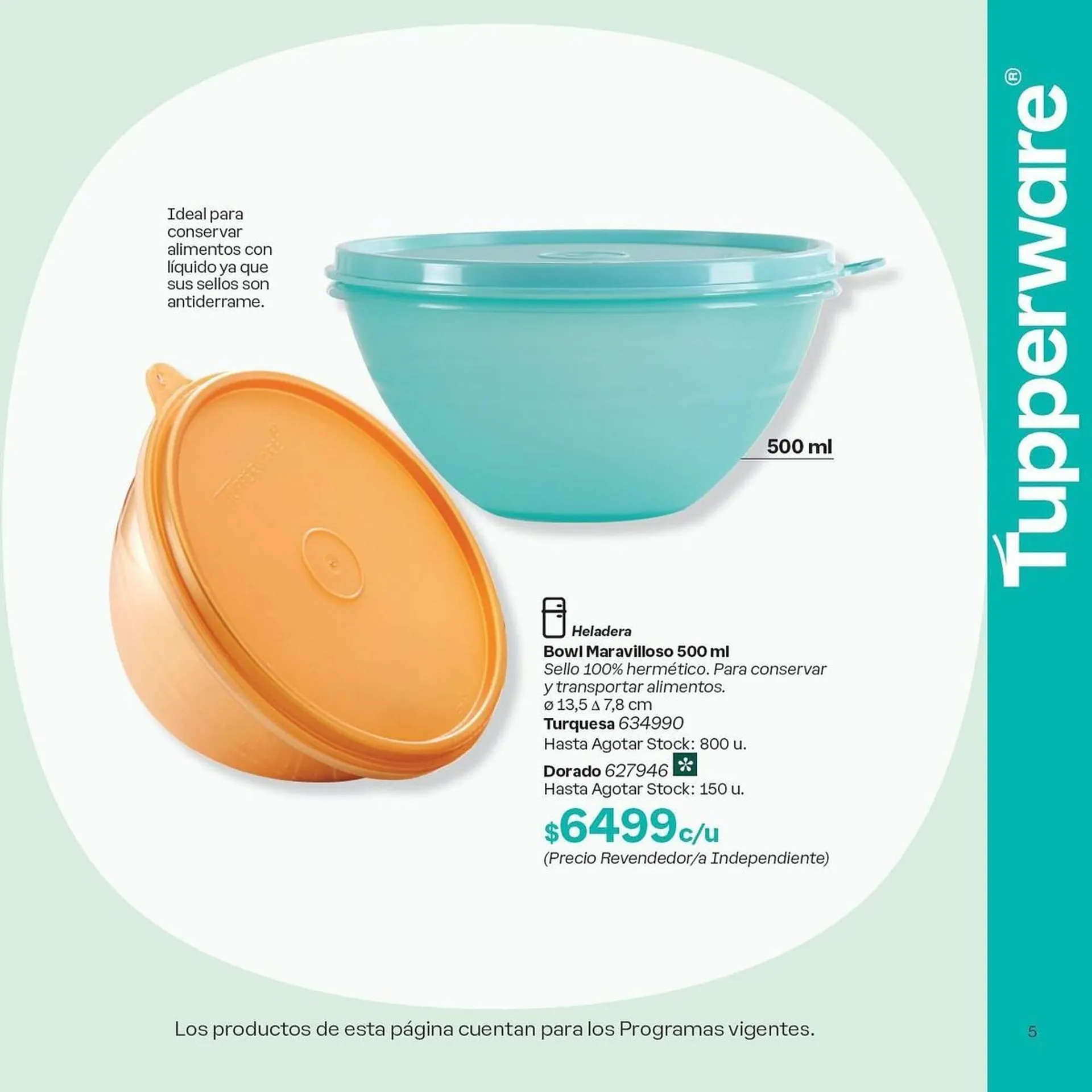 Ofertas de Catálogo Tupperware 28 de febrero al 31 de marzo 2025 - Página 5 del catálogo