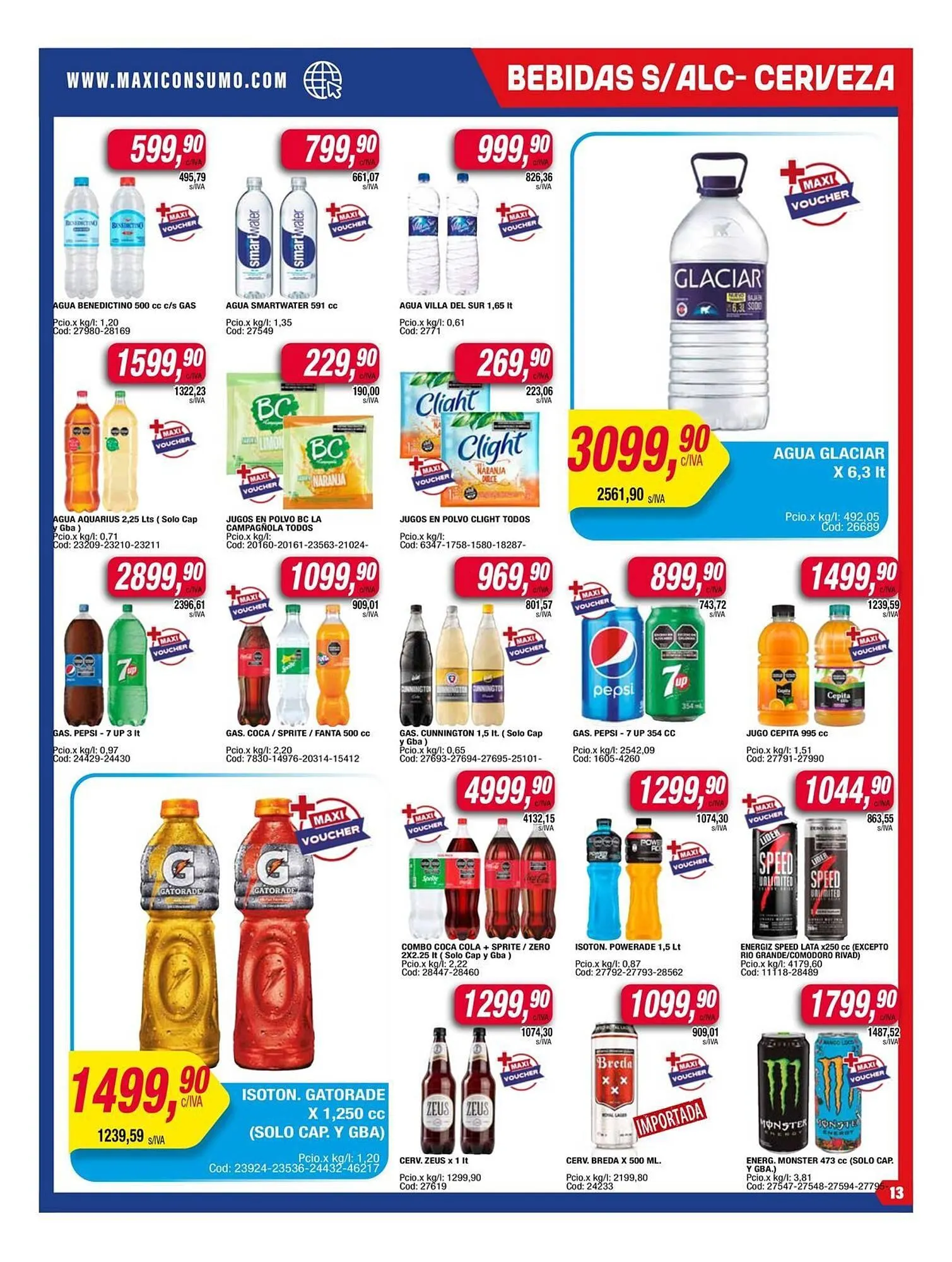 Ofertas de Catálogo Maxiconsumo 3 de junio al 8 de junio 2025 - Página 13 del catálogo