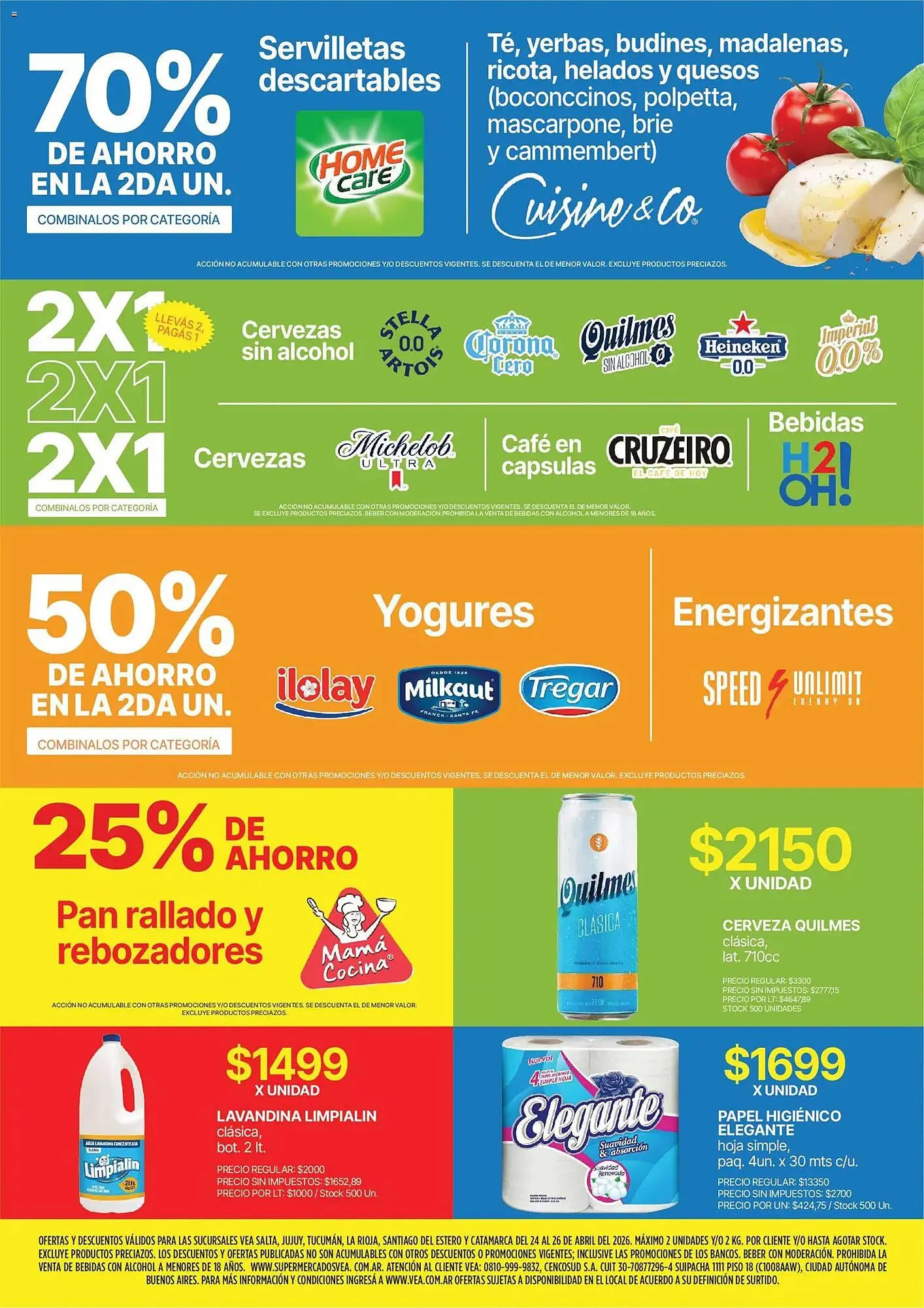Ofertas de Catálogo Supermercados Vea 24 de abril al 26 de abril 2026 - Página 8 del catálogo