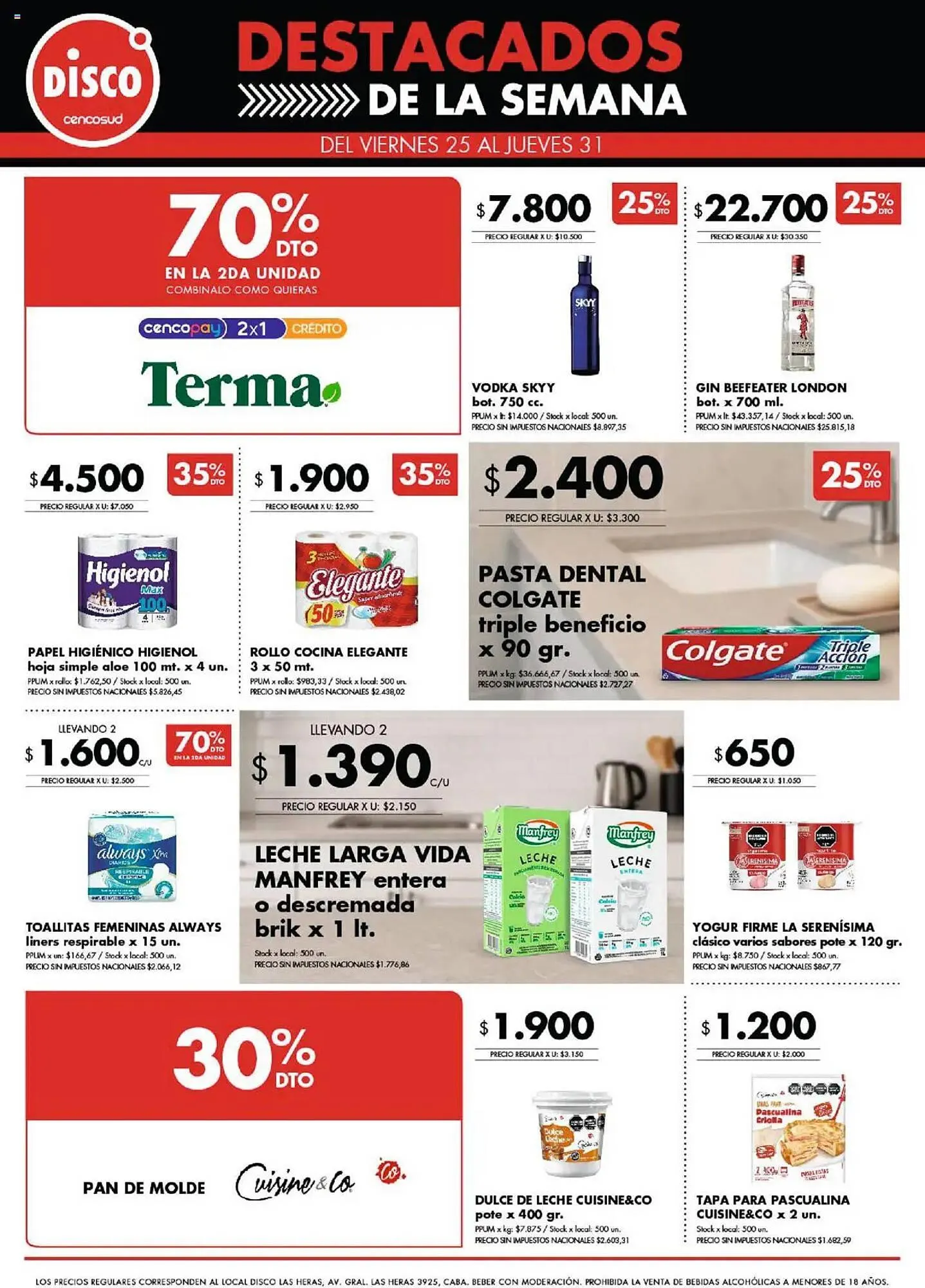 Ofertas de Catálogo Disco 25 de julio al 27 de julio 2025 - Página 9 del catálogo