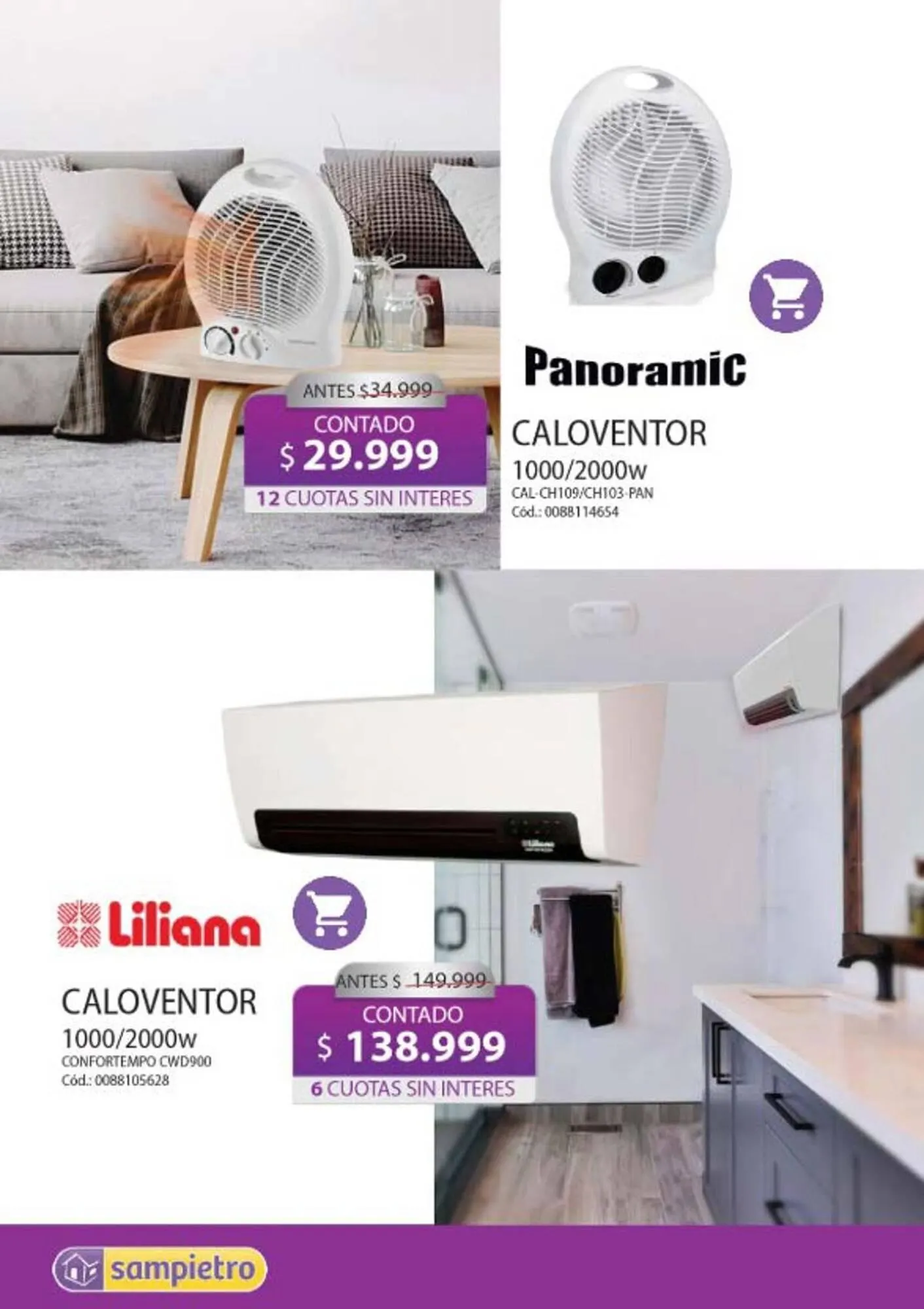 Ofertas de Catálogo Sampietro 24 de julio al 31 de julio 2025 - Página 9 del catálogo