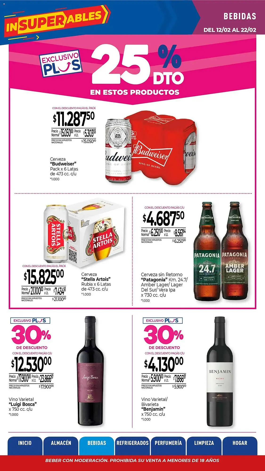 Ofertas de Catálogo La Anonima 12 de febrero al 23 de febrero 2026 - Página 22 del catálogo