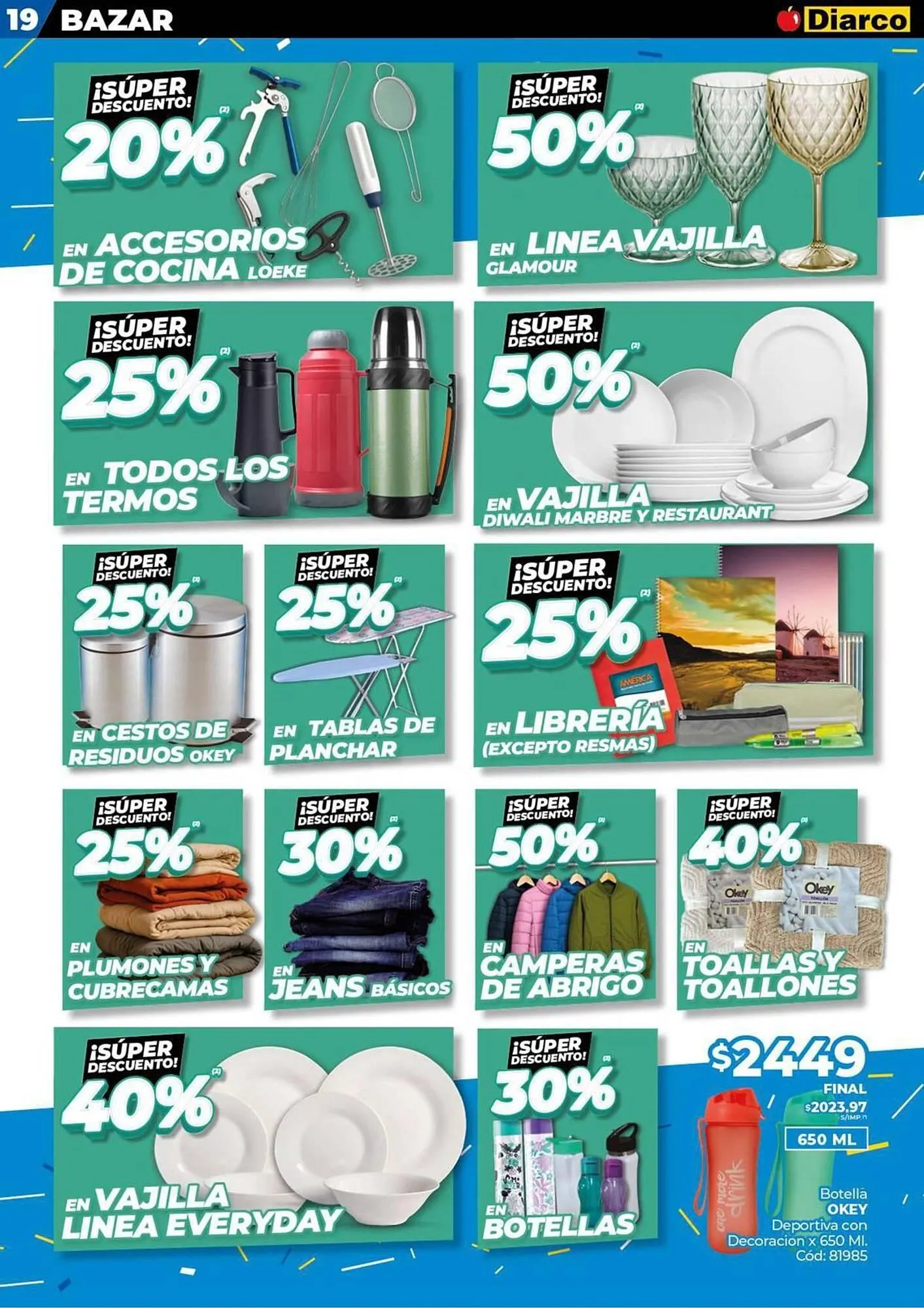 Ofertas de Catálogo Diarco 4 de agosto al 8 de agosto 2025 - Página 19 del catálogo