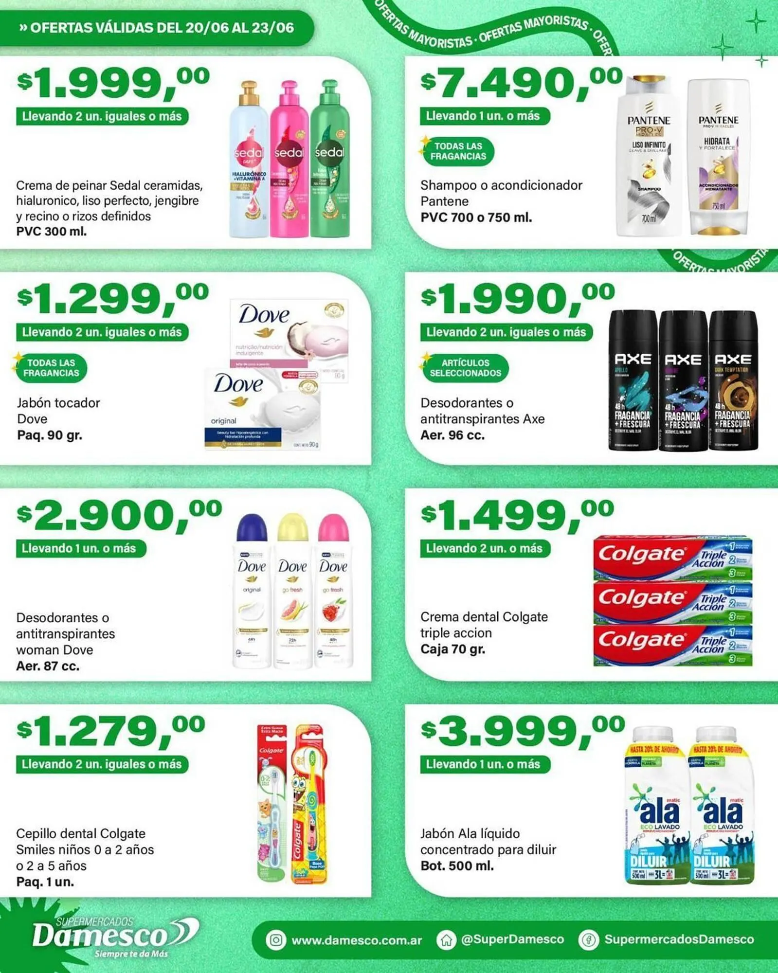 Ofertas de Catálogo Supermercados Damesco 20 de junio al 23 de junio 2026 - Página 6 del catálogo