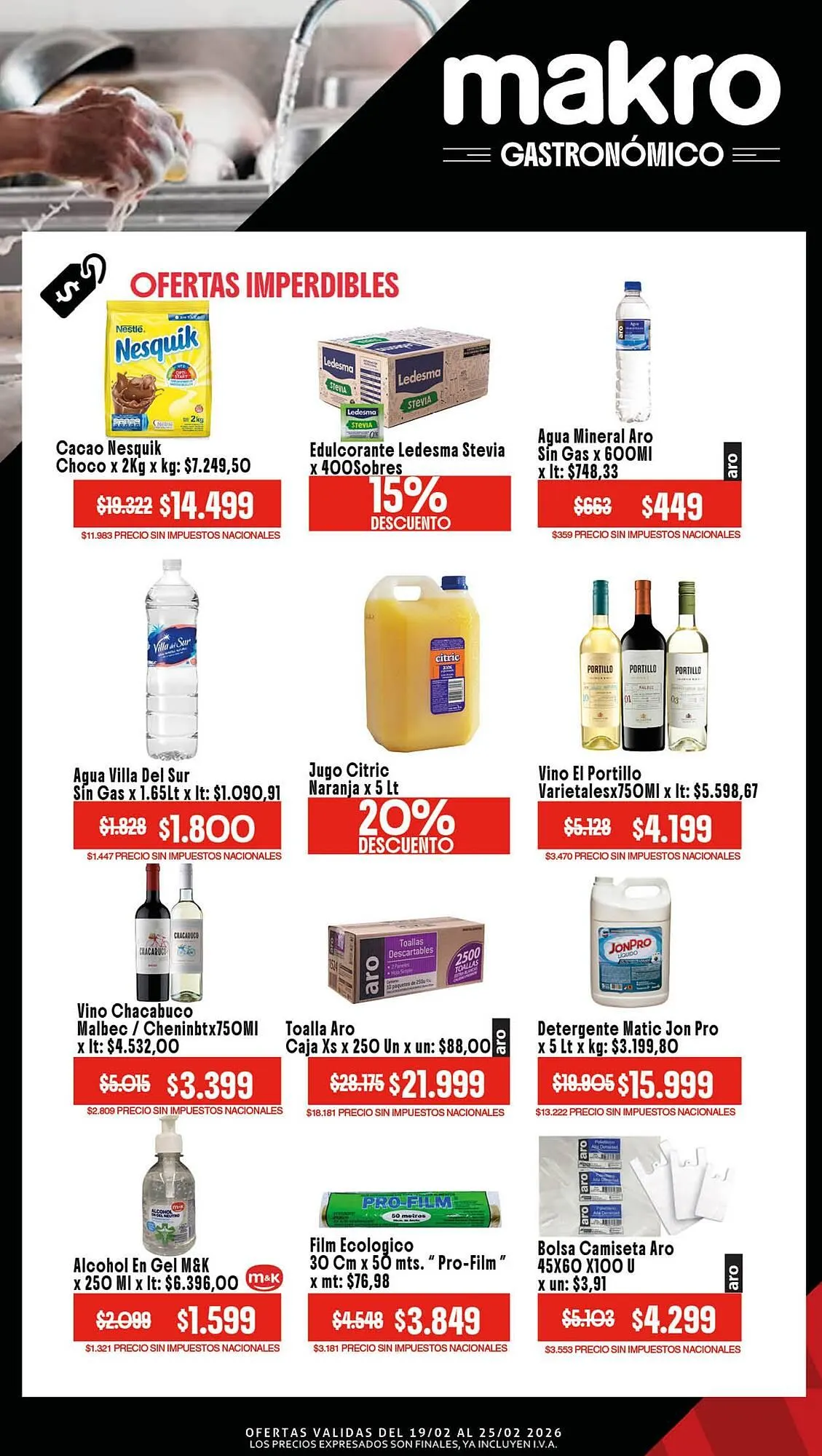 Ofertas de Catálogo Makro 19 de febrero al 25 de febrero 2026 - Página 4 del catálogo