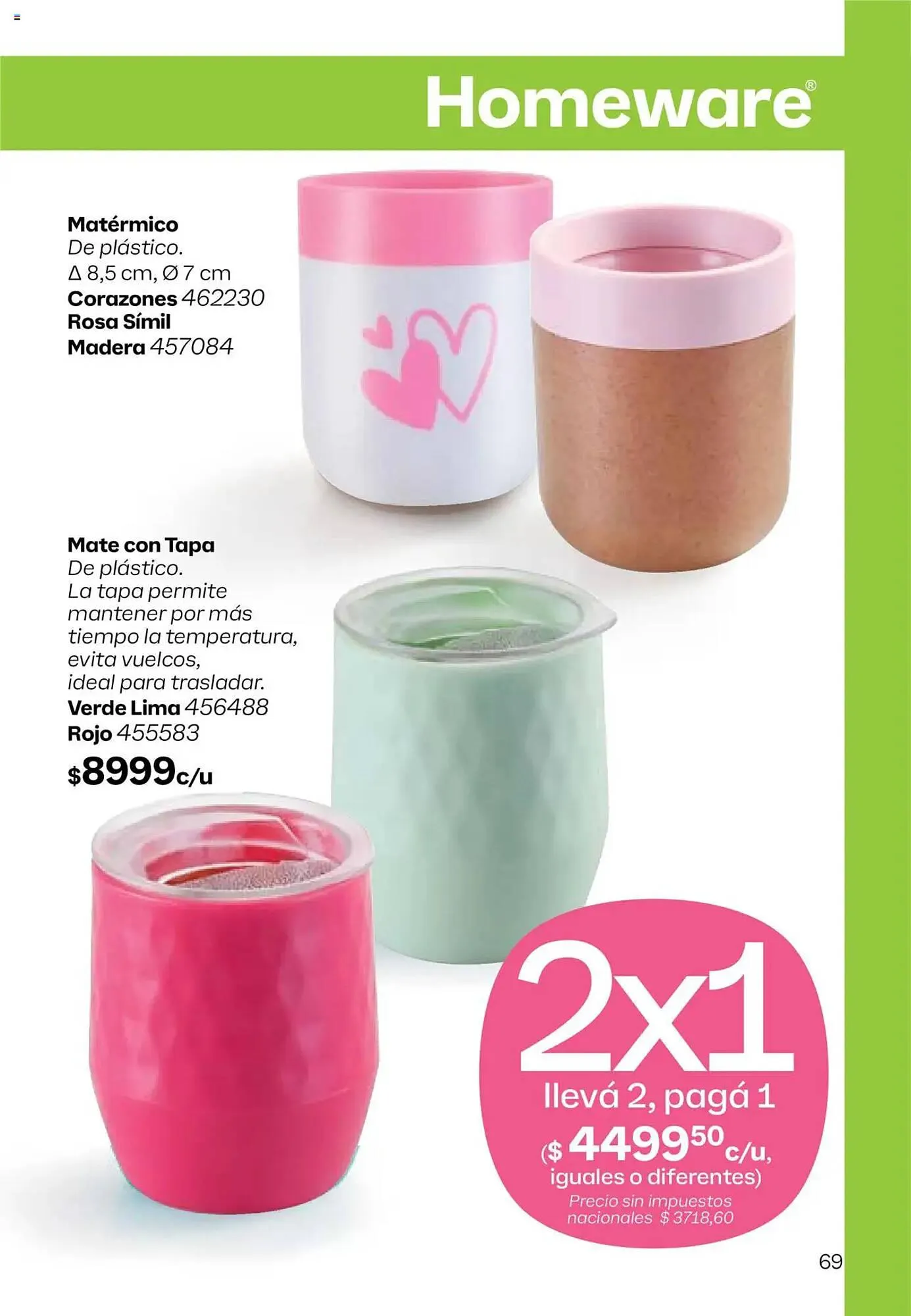 Ofertas de Catálogo Tupperware 29 de mayo al 12 de junio 2025 - Página 70 del catálogo