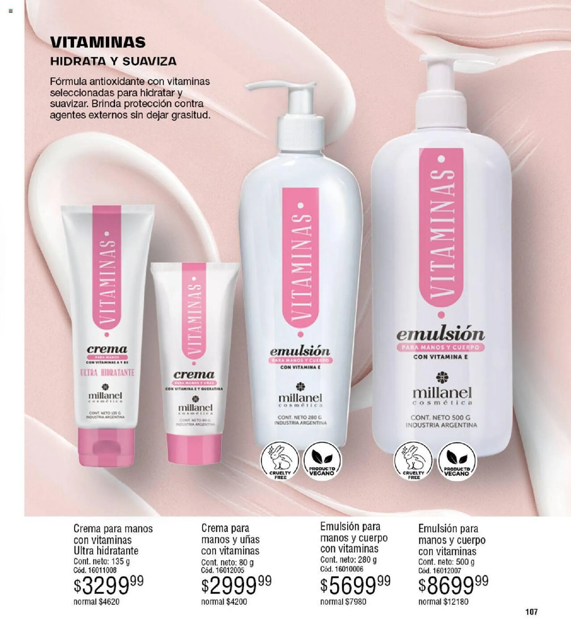 Ofertas de Catálogo Millanel Cosmética 11 de marzo al 7 de abril 2024 - Página 107 del catálogo