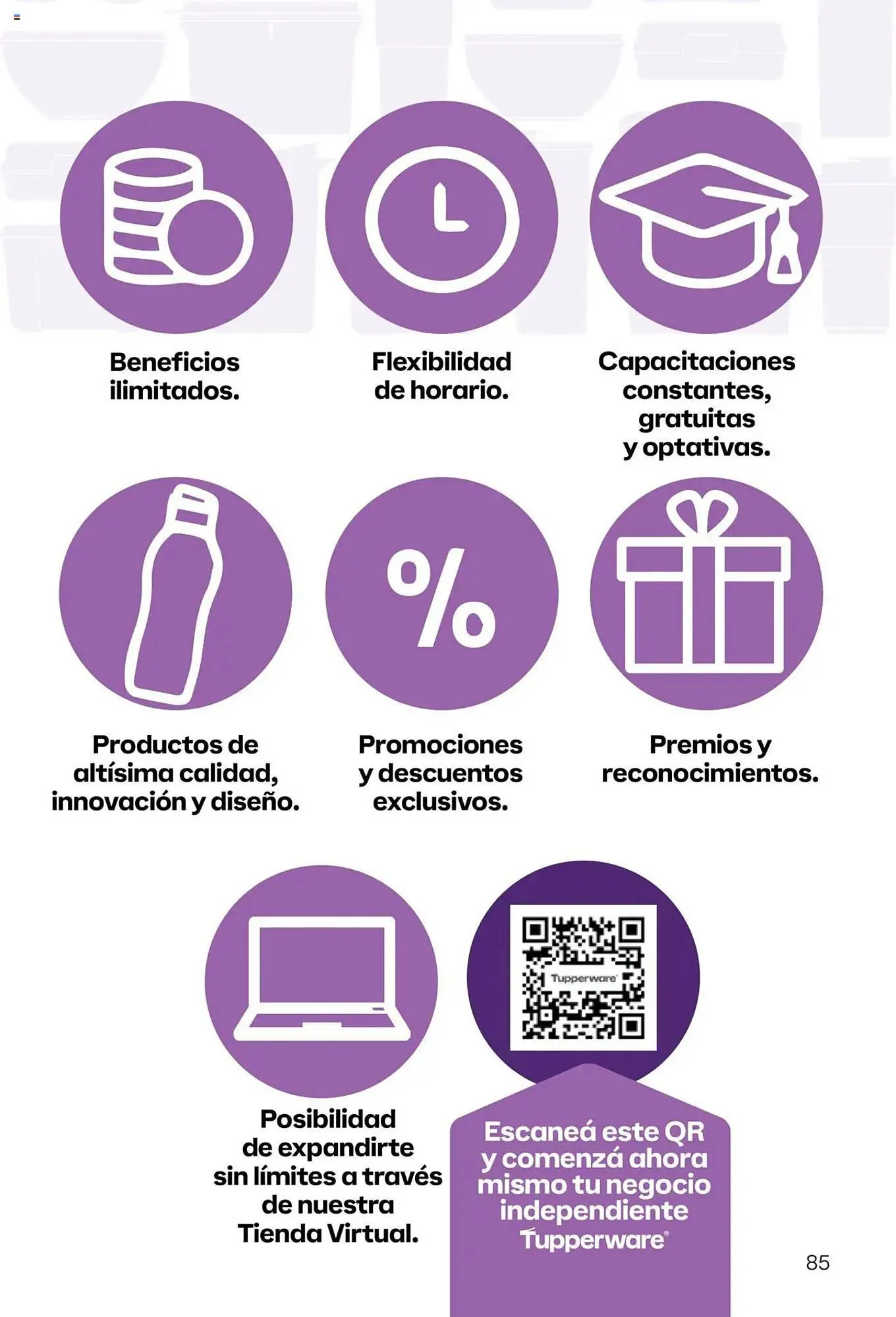 Ofertas de Catálogo Tupperware 16 de junio al 10 de julio 2025 - Página 86 del catálogo