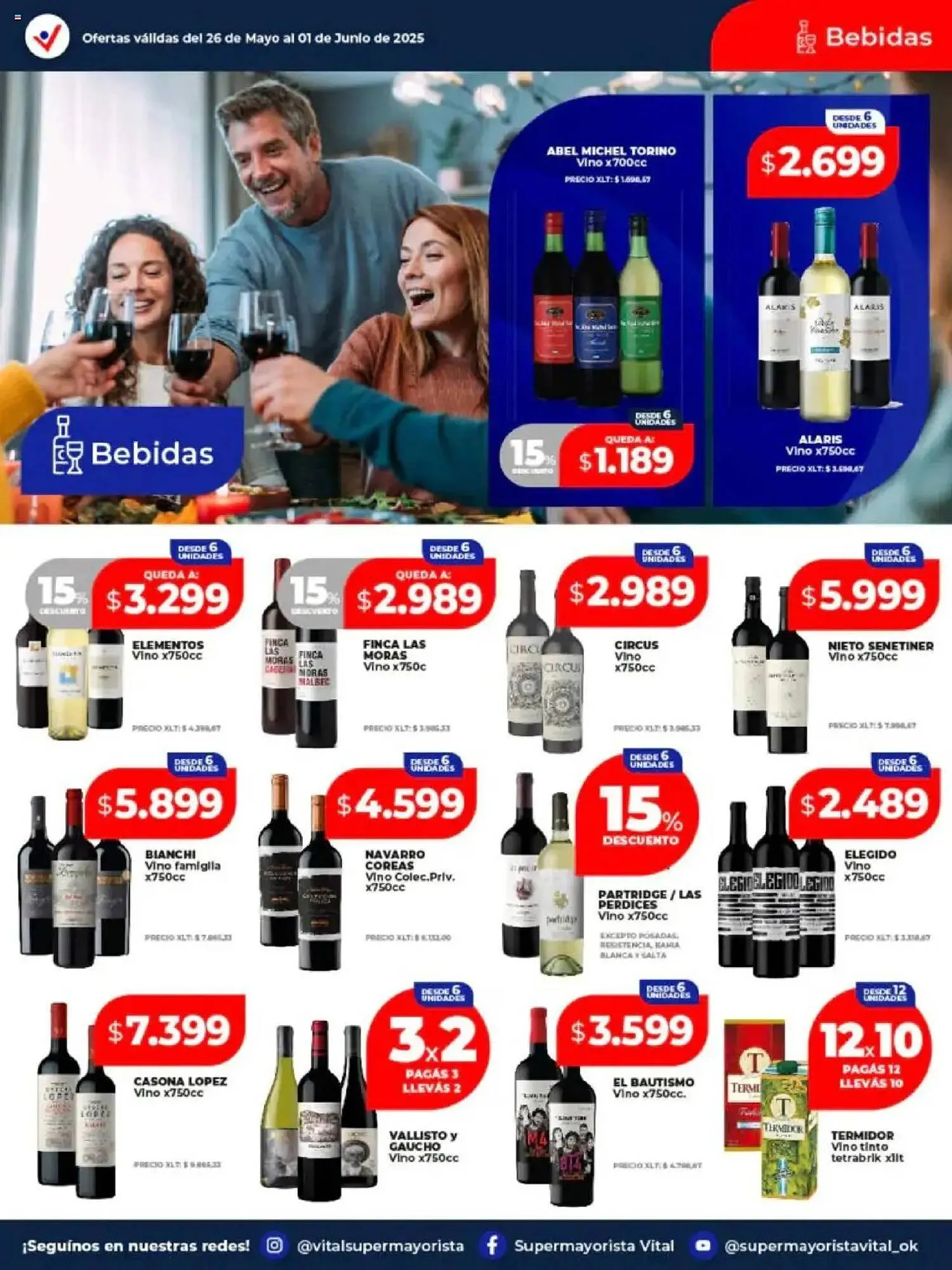 Ofertas de Catálogo Supermayorista Vital 26 de mayo al 2 de junio 2025 - Página 18 del catálogo