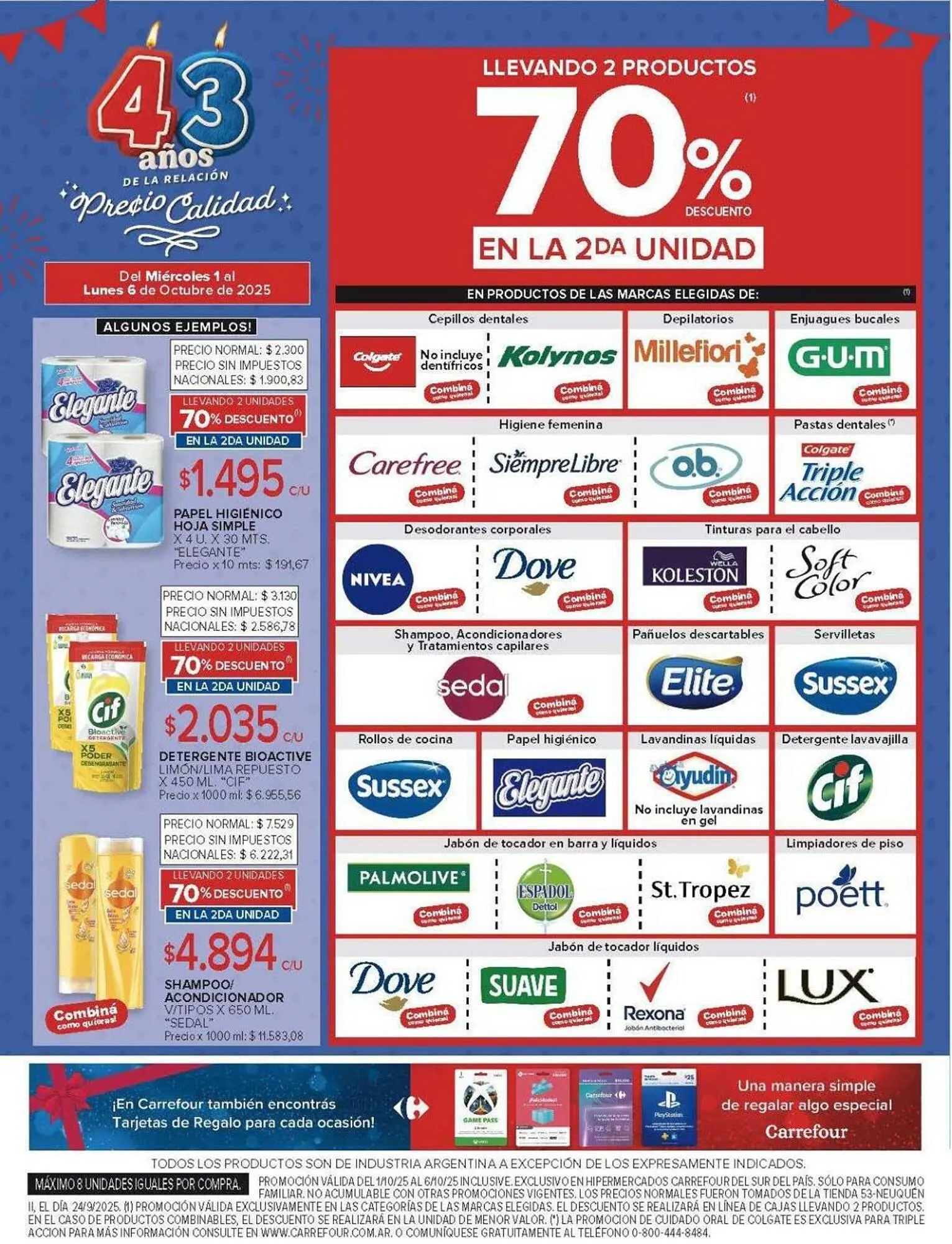 Ofertas de Catálogo Carrefour 1 de octubre al 7 de octubre 2025 - Página 7 del catálogo